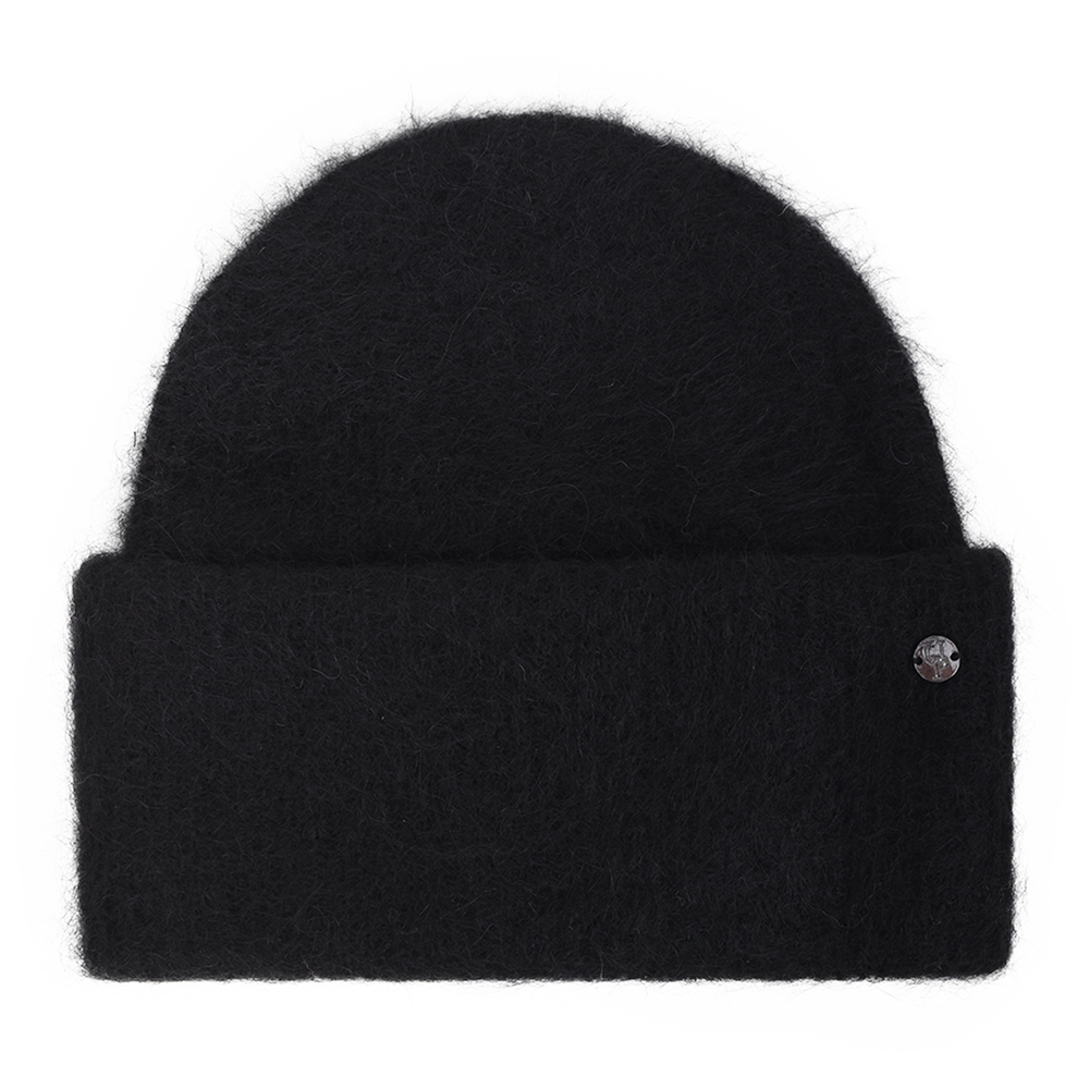 Urban Pioneers Female Aba rib beanie HAT BLACK