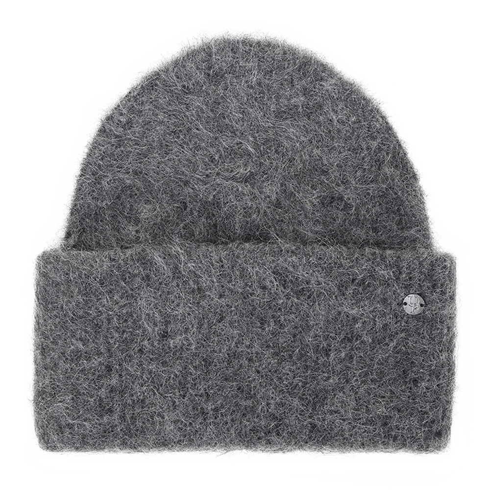 Urban Pioneers Female Aba rib beanie HAT CHARCOAL