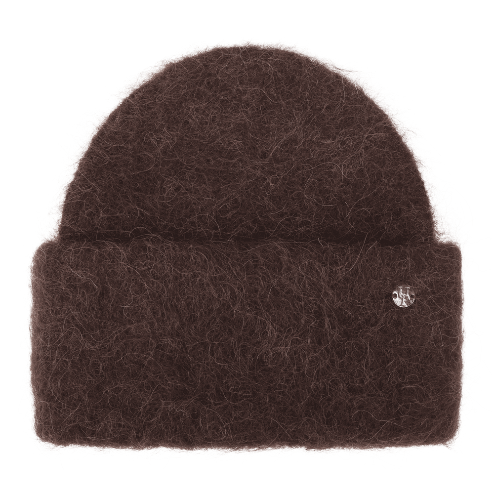 Urban Pioneers Female Aba rib beanie HAT CHOCOLATE BROWN
