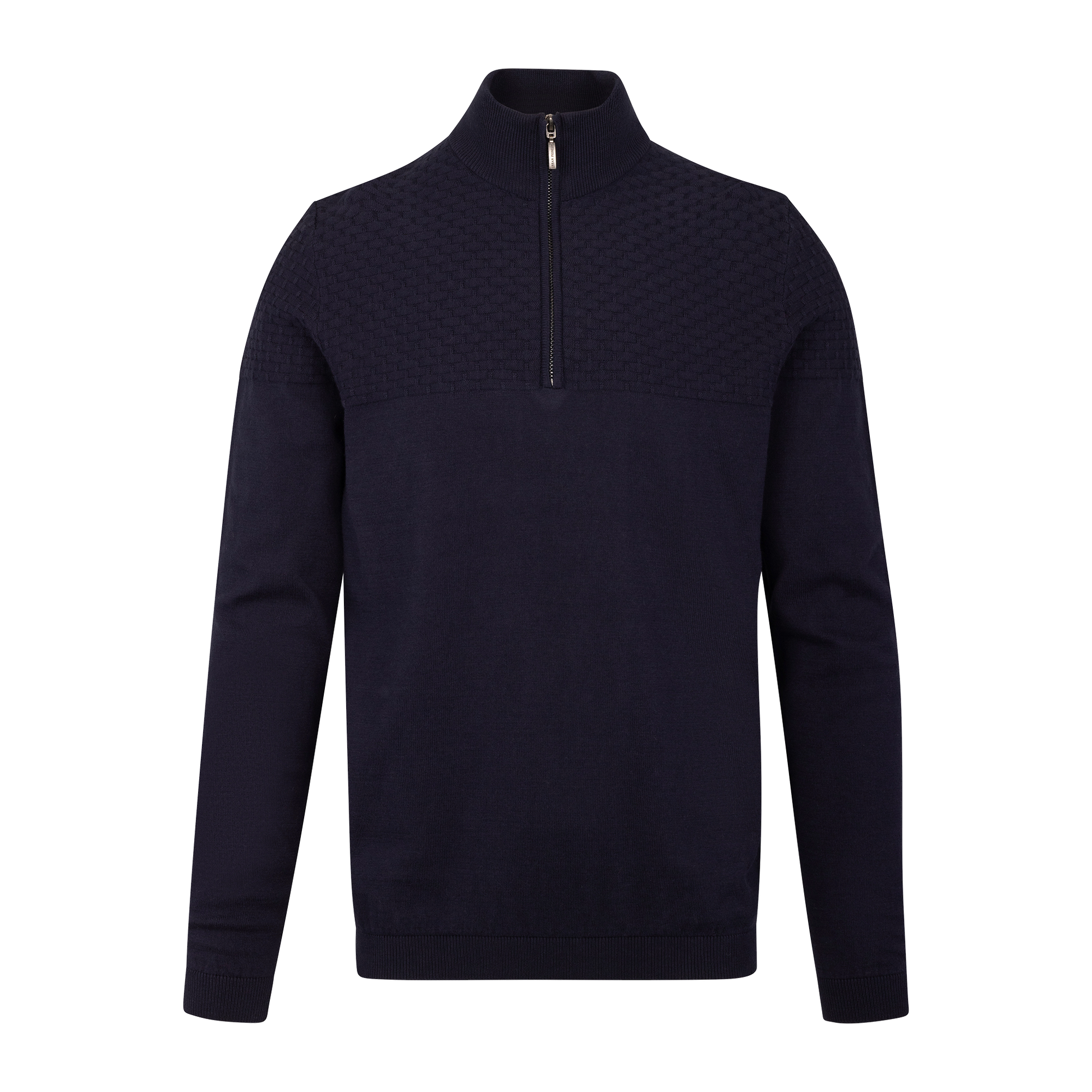 Urban Pioneers Male Abel Half-zip SWEATER NAVY