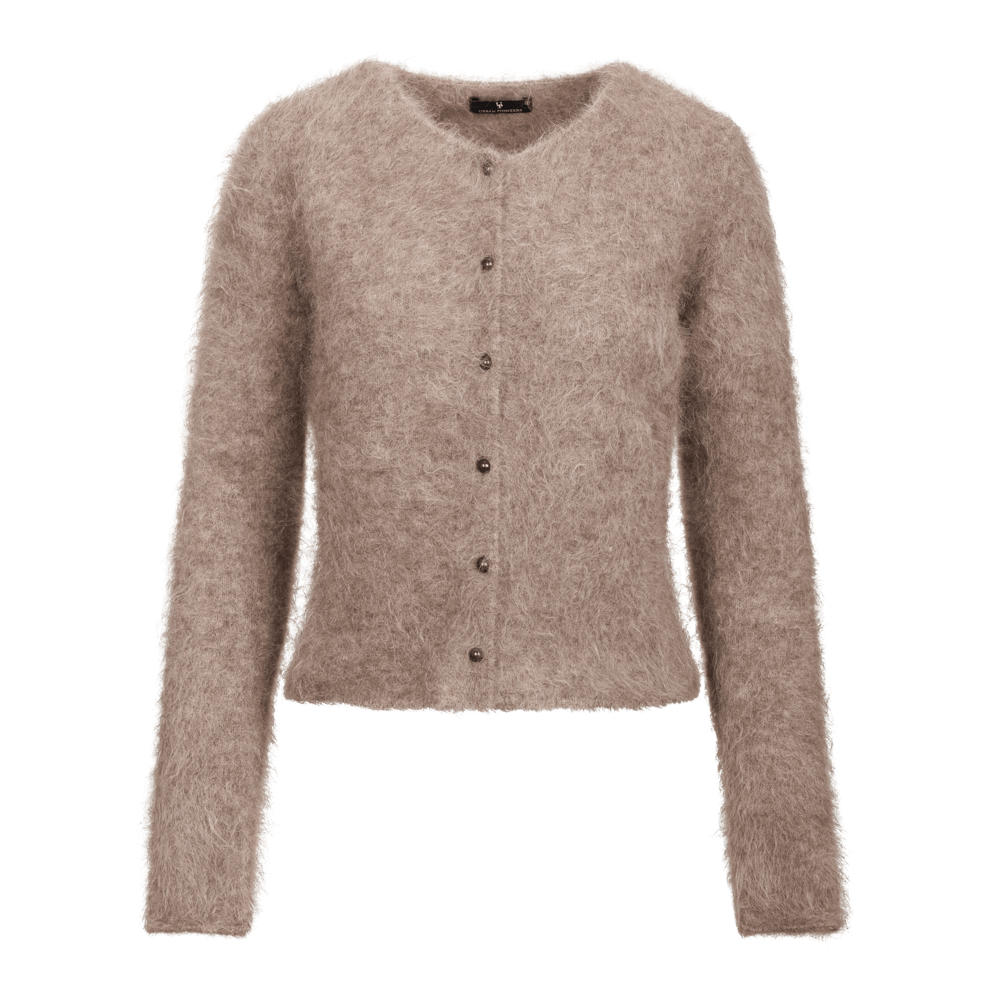 Urban Pioneers Female Ada Cardigan CARDIGAN DARK SAND