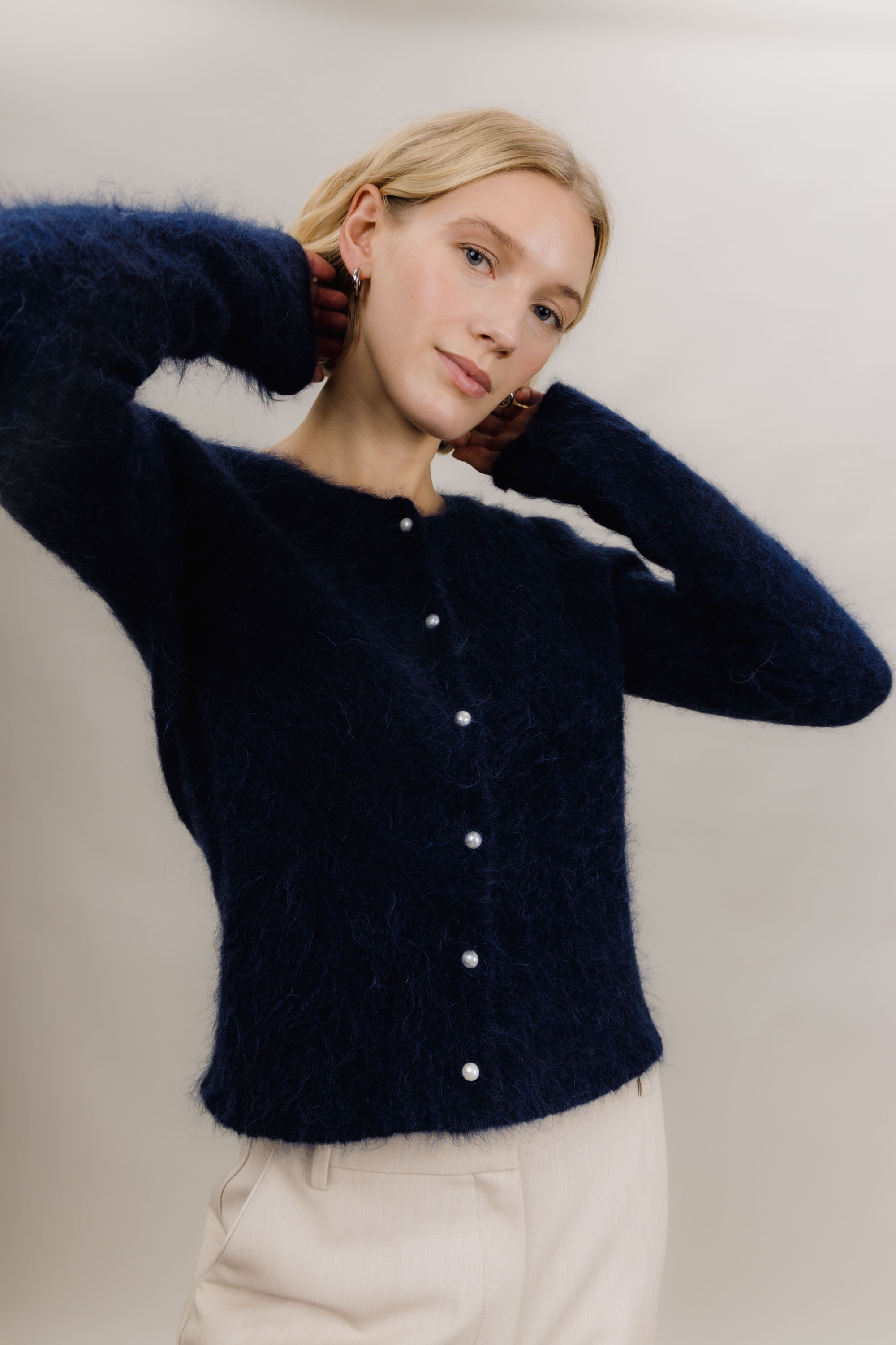 Urban Pioneers Female Ada Cardigan CARDIGAN DARK SAPPHIRE