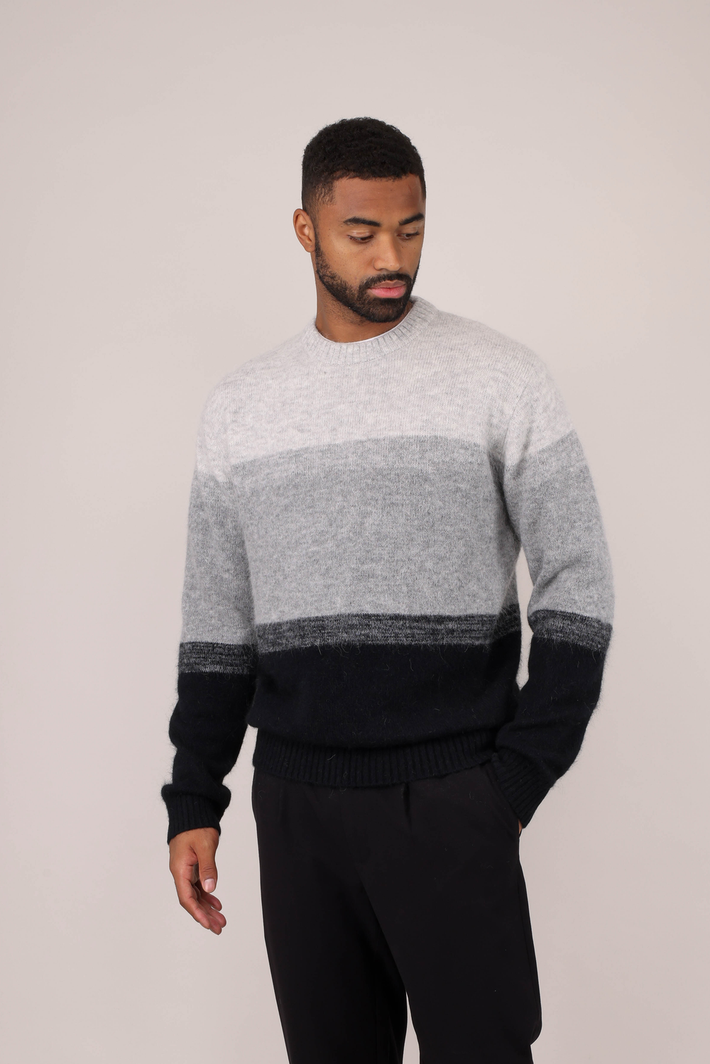 Urban Pioneers Male Ajani Sweater SWEATER GREY MULTI