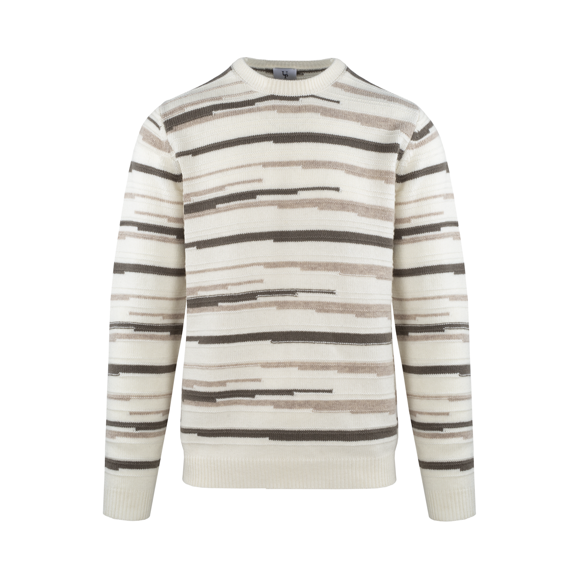 Urban Pioneers Male Alejandro Sweater SWEATER CREAM MULTI