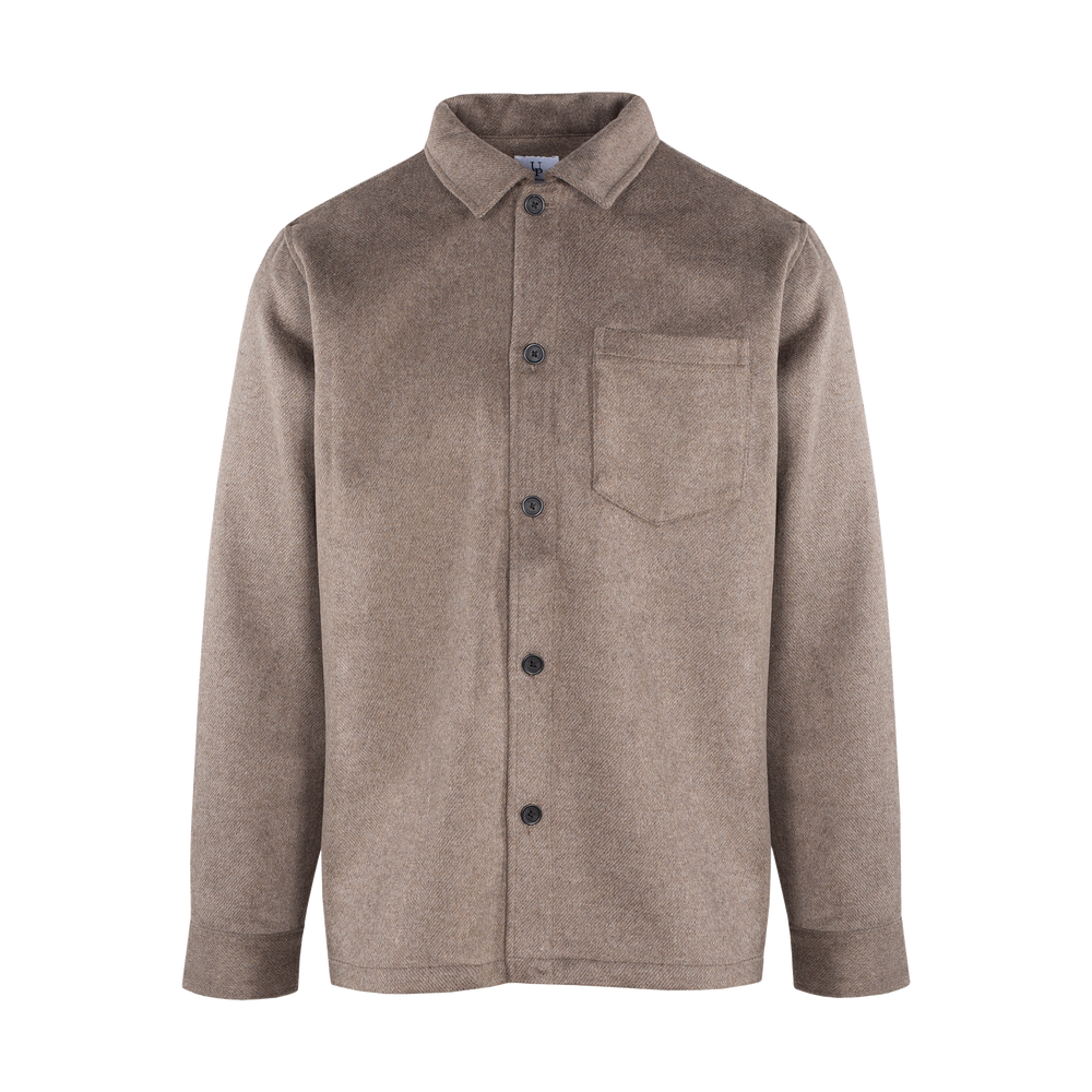 Urban Pioneers Male Aligo Overshirt SHIRT MID BROWN