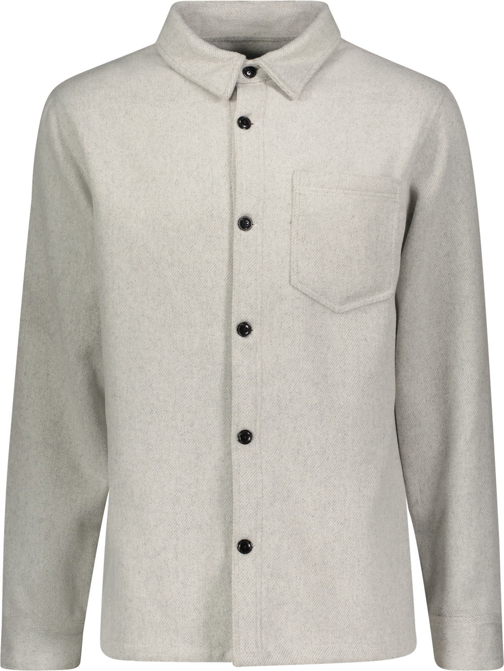 Urban Pioneers Male Aligo Overshirt SHIRT LIGHT GREY MELANGE