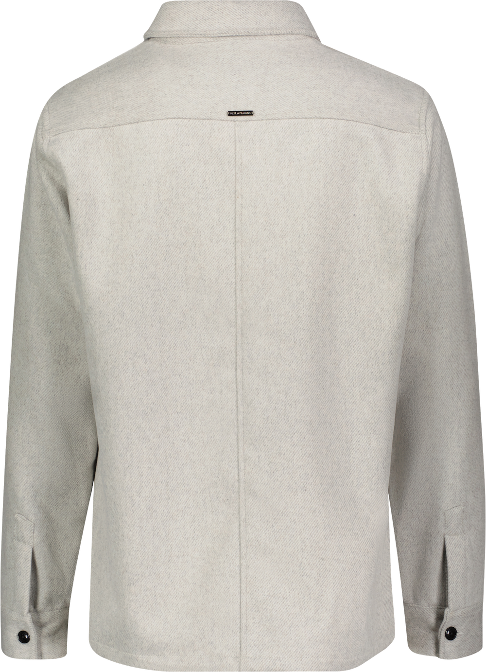 Urban Pioneers Male Aligo Overshirt SHIRT LIGHT GREY MELANGE