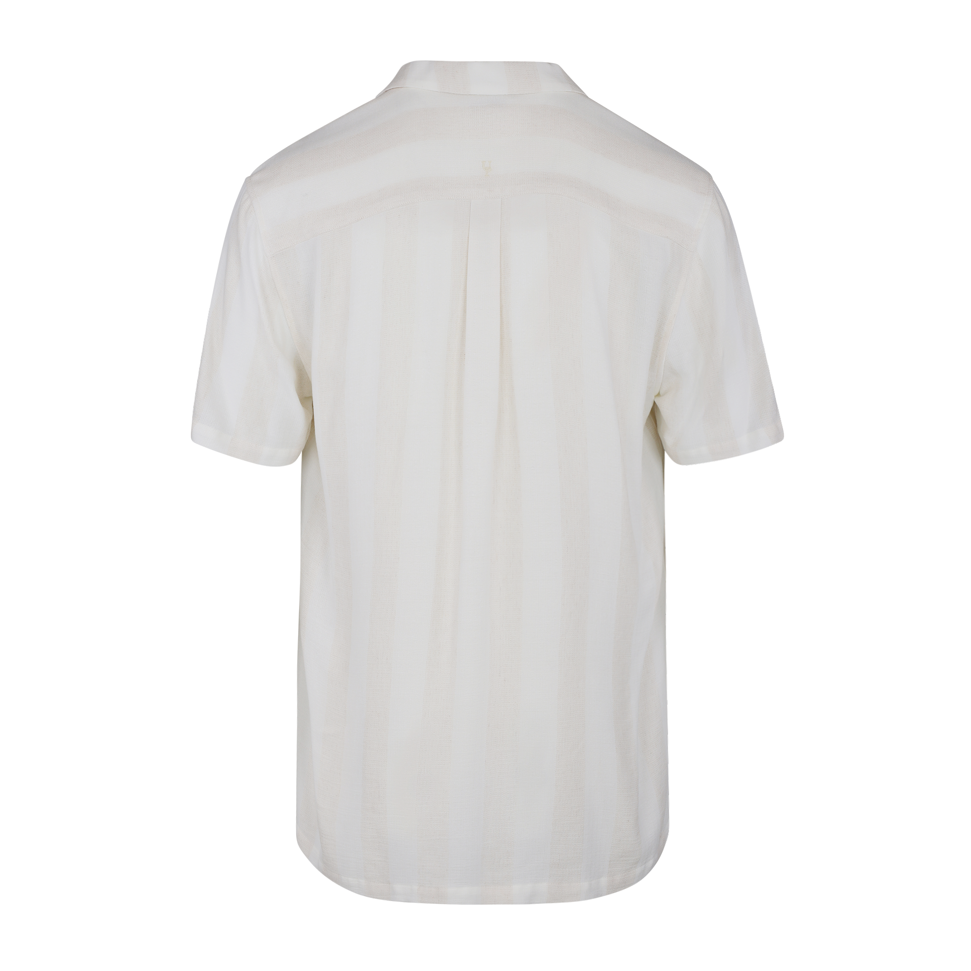 Urban Pioneers Male Alonso SS SHIRT SAND/CREAM