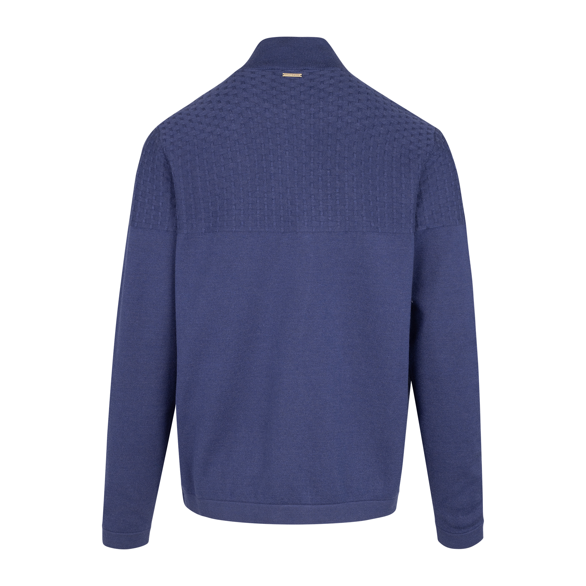 Urban Pioneers Male Amman Half-zip SWEATER DENIM