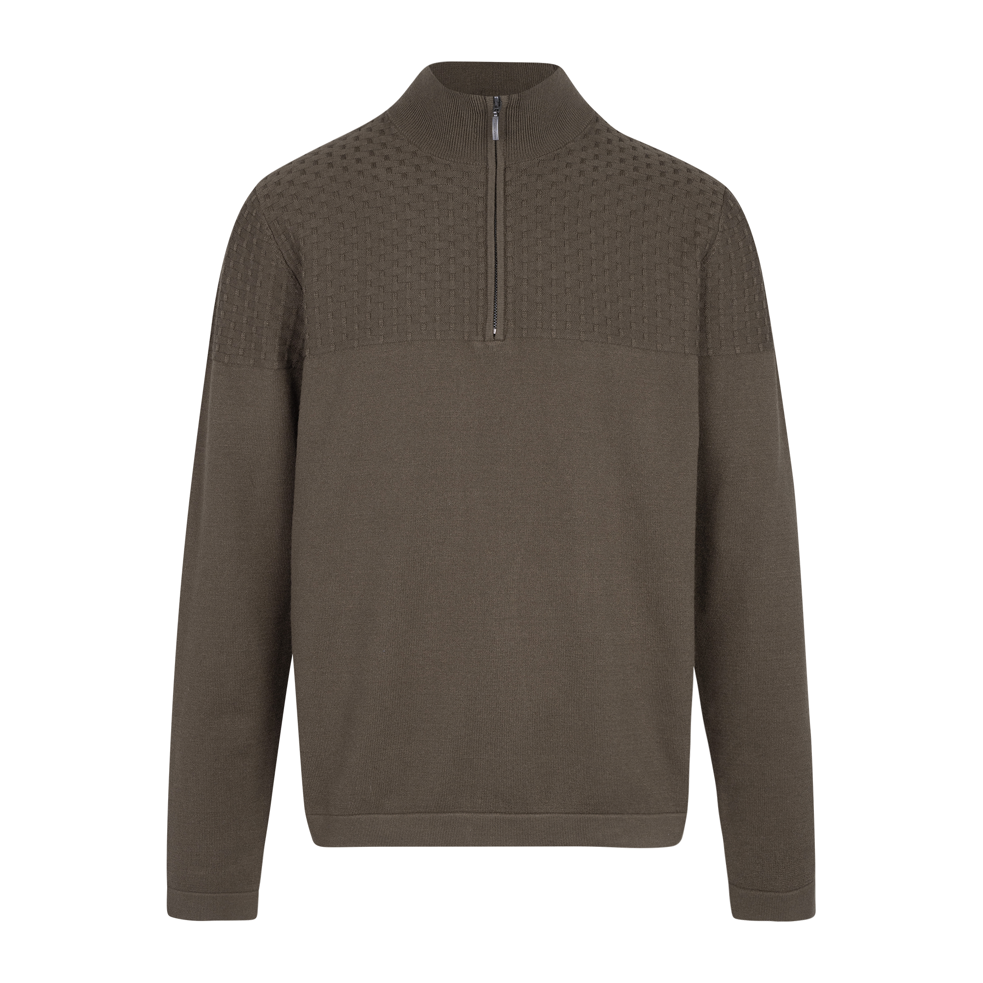 Urban Pioneers Male Amman Half-zip SWEATER OLIVE