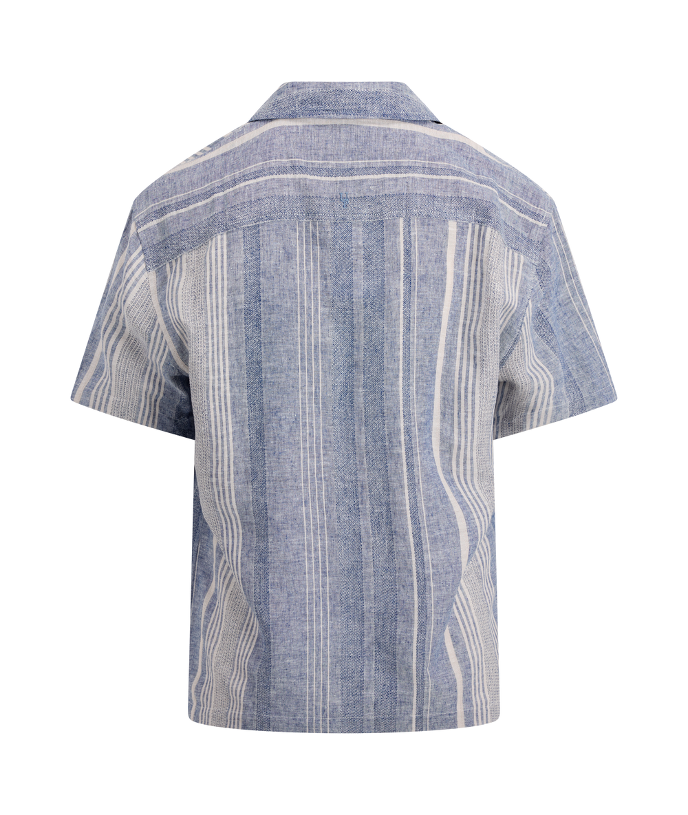 Urban Pioneers Male Anthony SS Shirt SS SHIRT BLUE