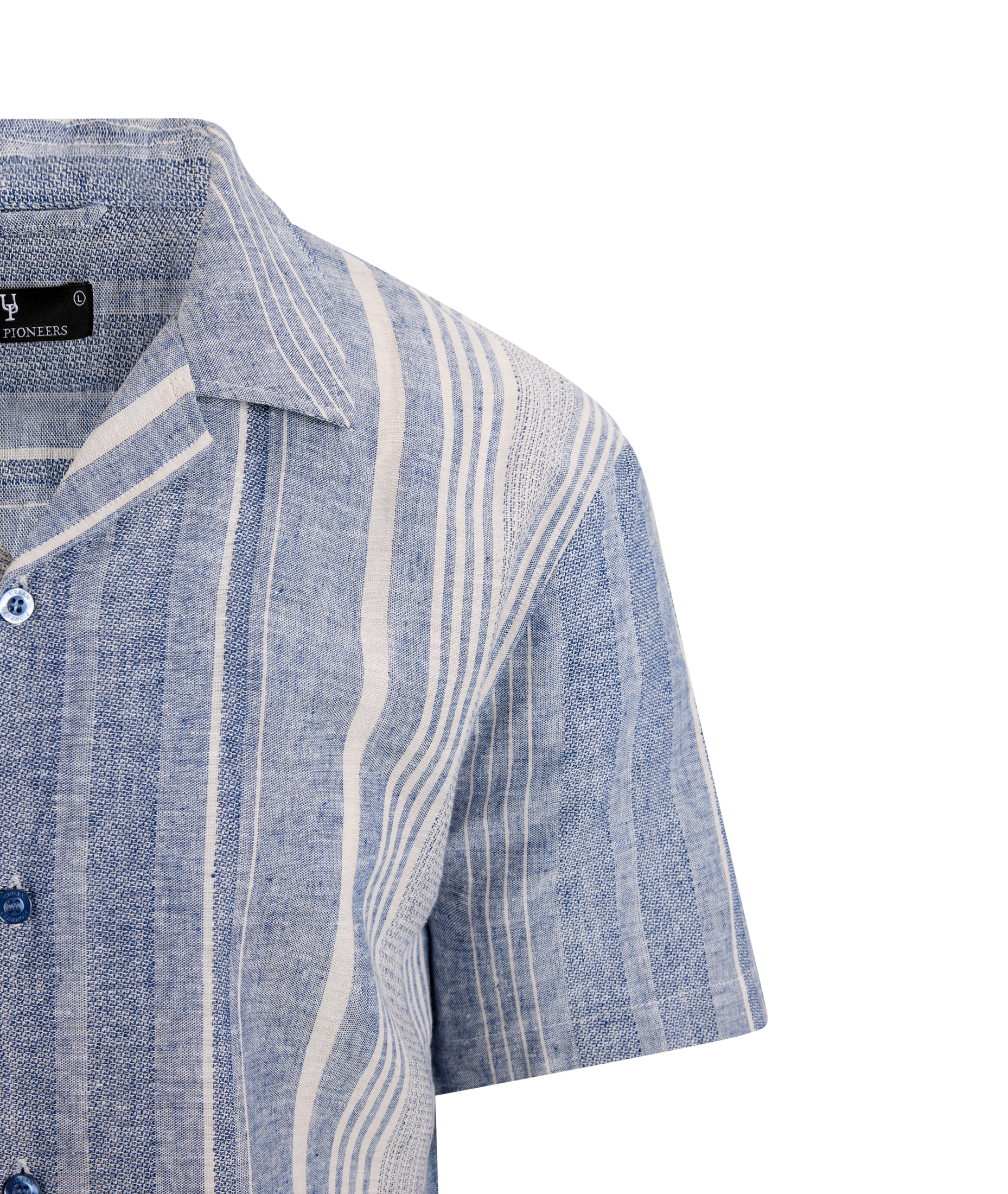 Urban Pioneers Male Anthony SS Shirt SS SHIRT BLUE