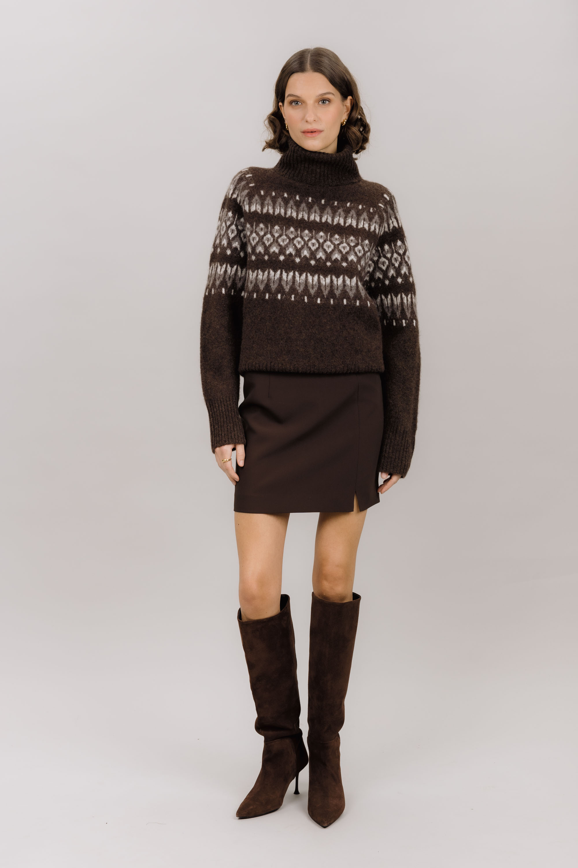 Urban Pioneers Female Ariella Skirt SKIRT BLACK COFFEE