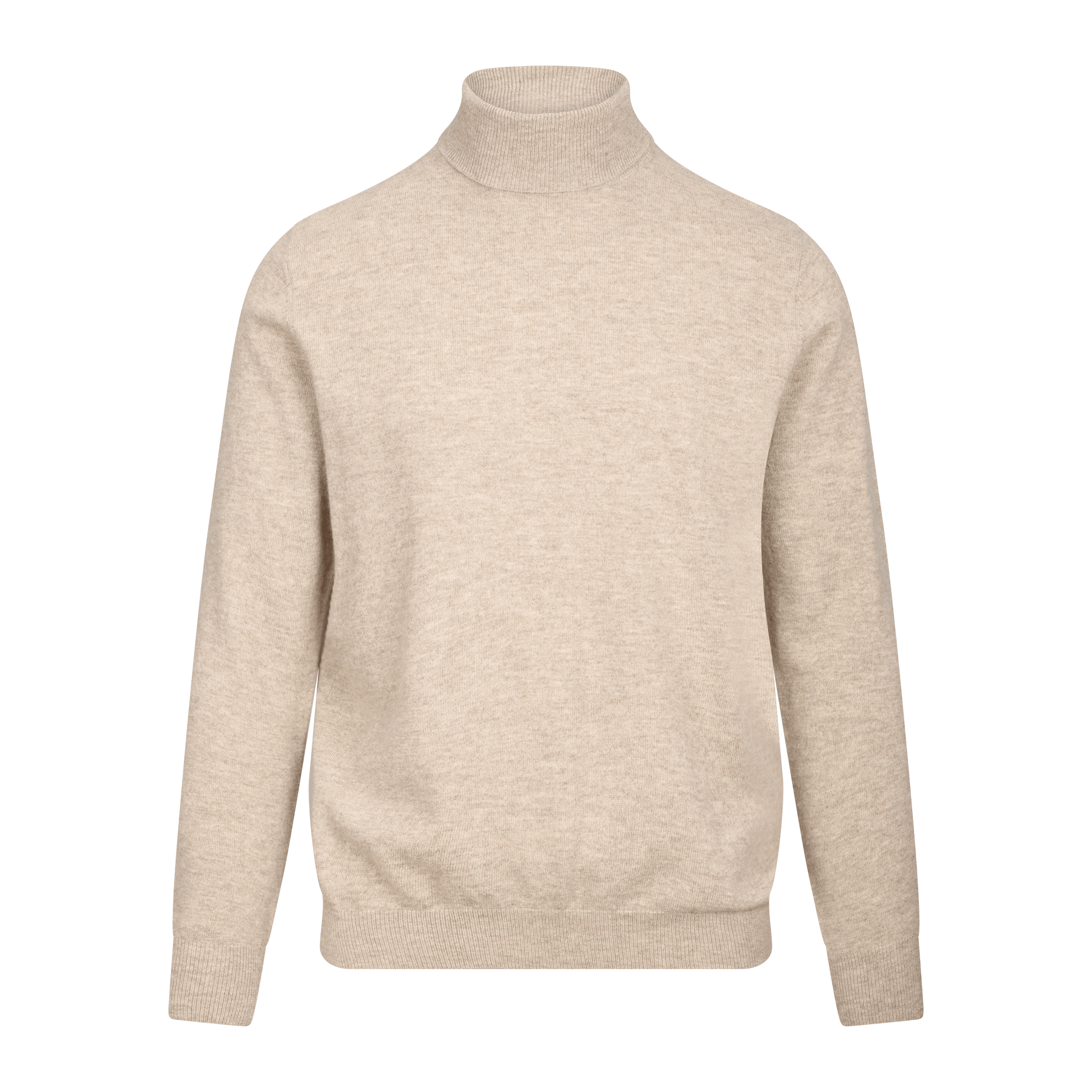 Urban Pioneers Male Arthur Turtleneck SWEATER LIGHT SAND