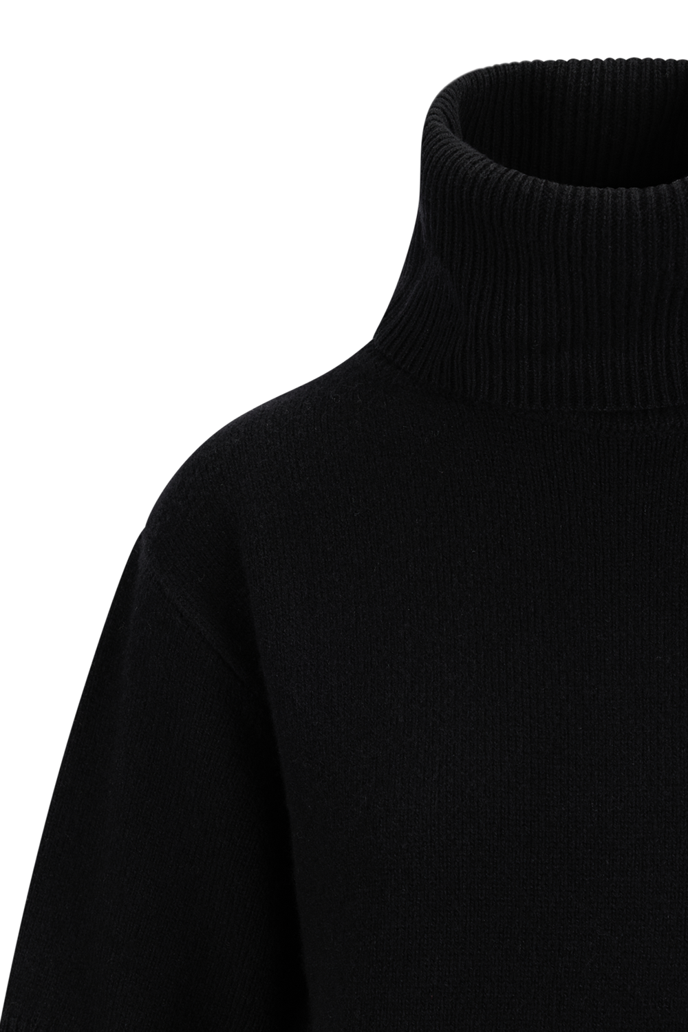Urban Pioneers Female Arwyn SS Turtleneck SWEATER BLACK