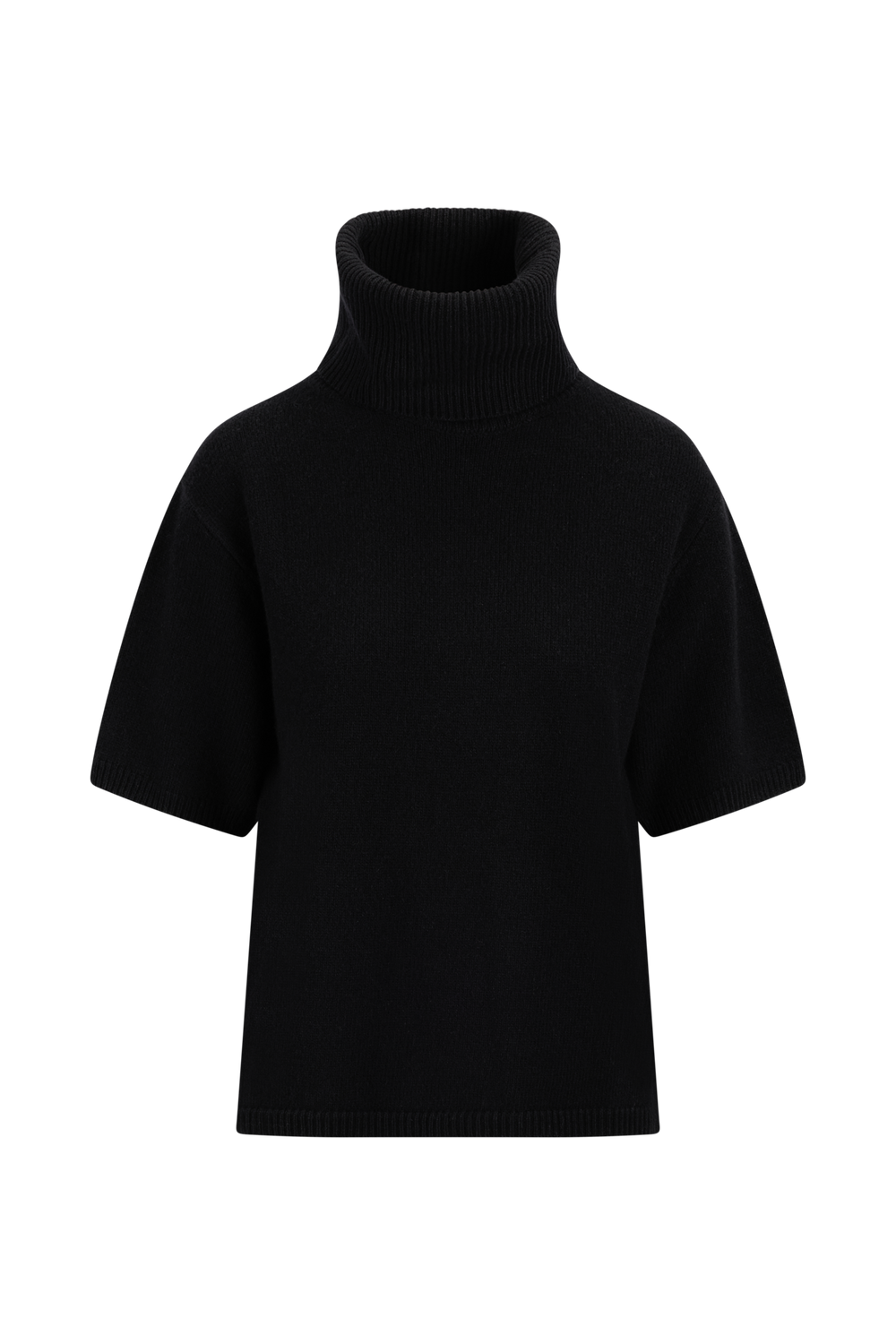 Urban Pioneers Female Arwyn SS Turtleneck SWEATER BLACK