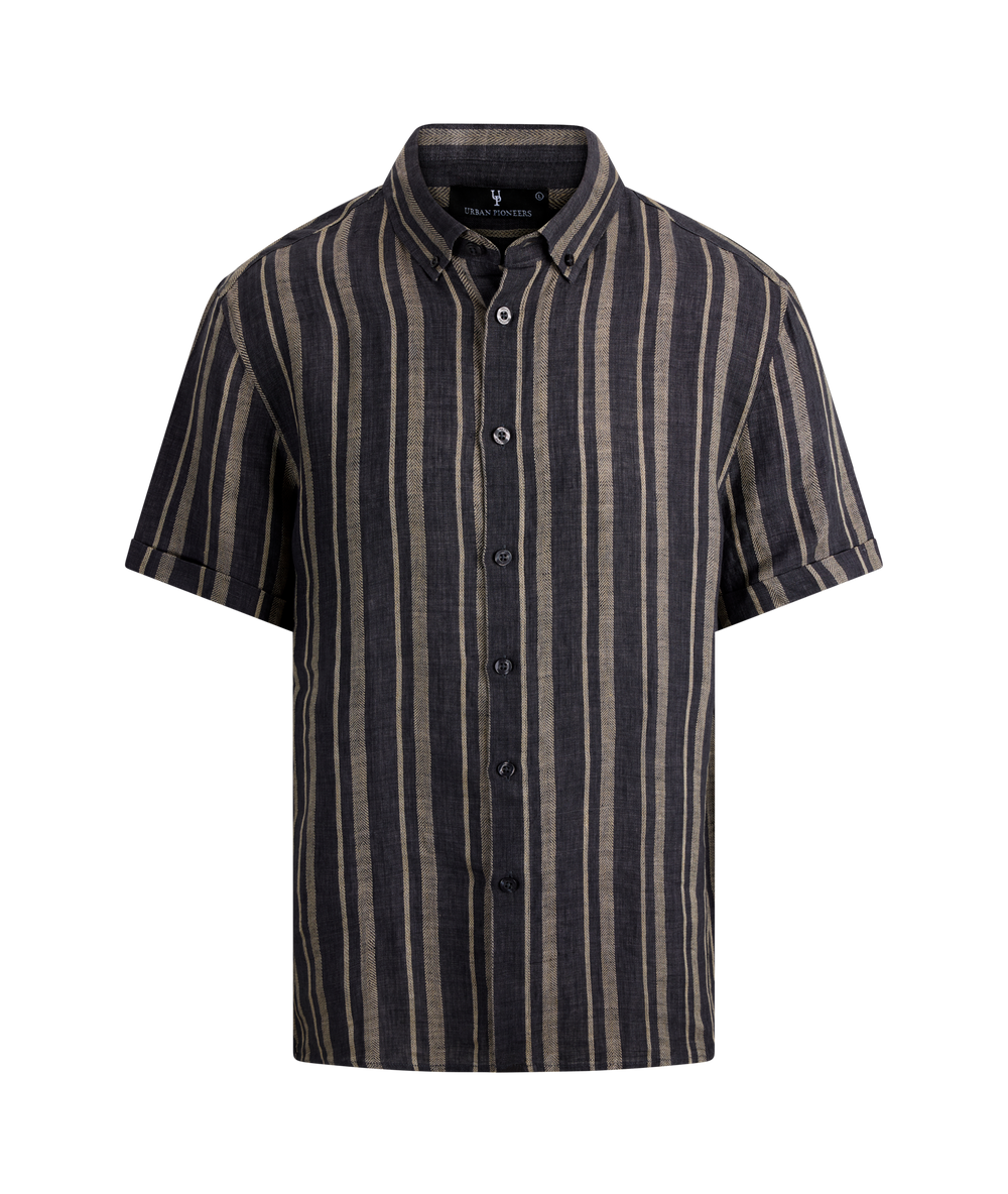 Urban Pioneers Male Aurelio SS Shirt SS SHIRT BLACK