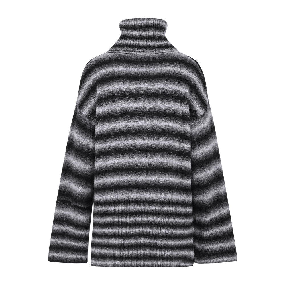 Urban Pioneers Female Axxa Turtleneck SWEATER BLACK MULTI