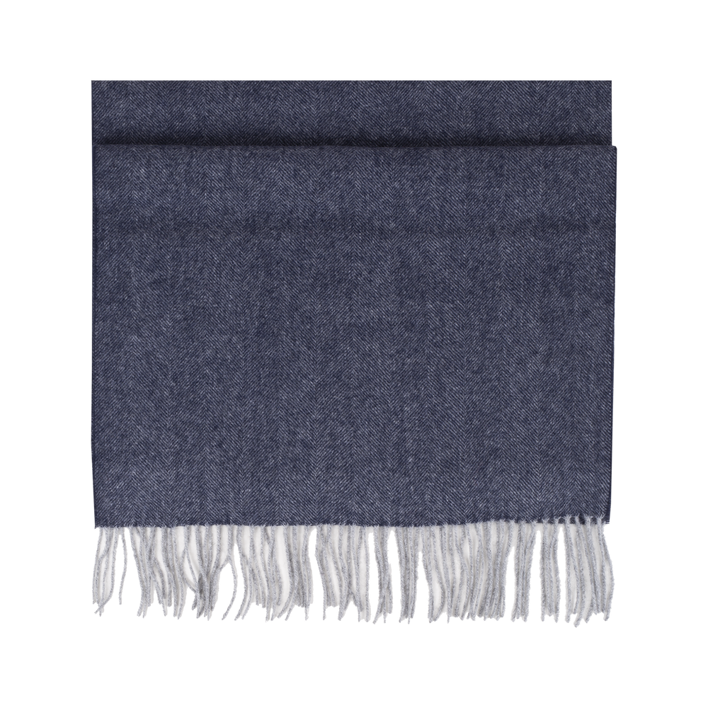 Urban Pioneers Uni Bea Scarf SCARF BLUE HERRINGBONE