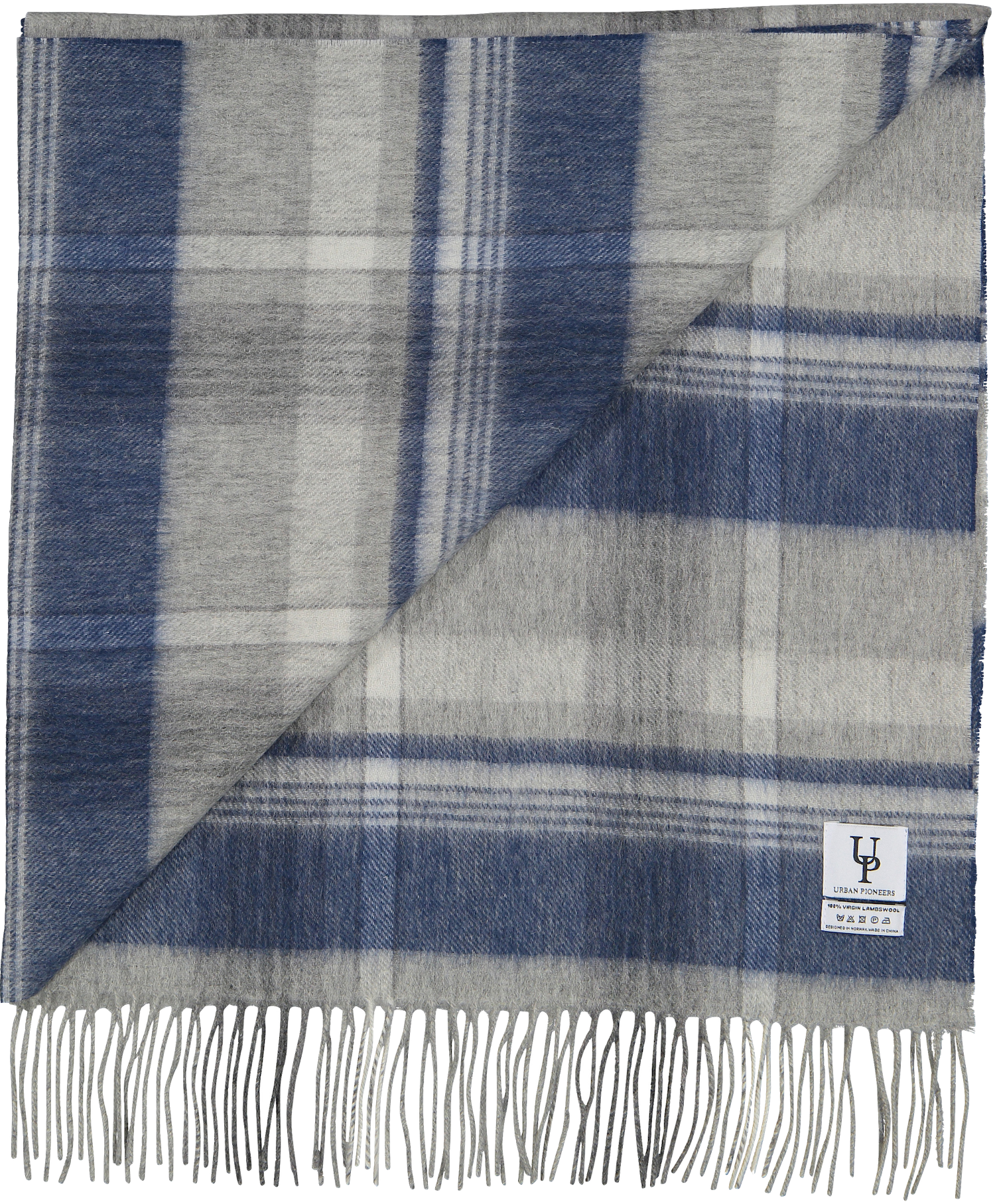 Urban Pioneers Uni Bea Scarf SCARF GREY CHECK