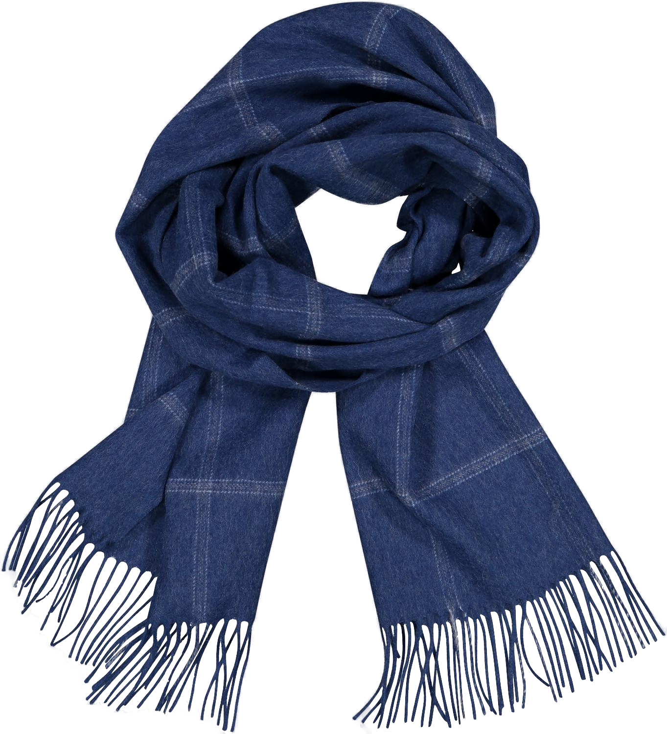 Urban Pioneers Uni Bea Scarf SCARF MID BLUE CHECK