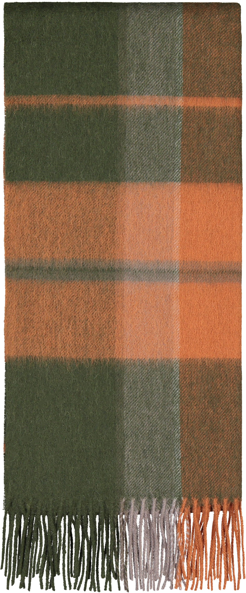 Urban Pioneers Uni Bea Scarf SCARF OLIVE CHECK