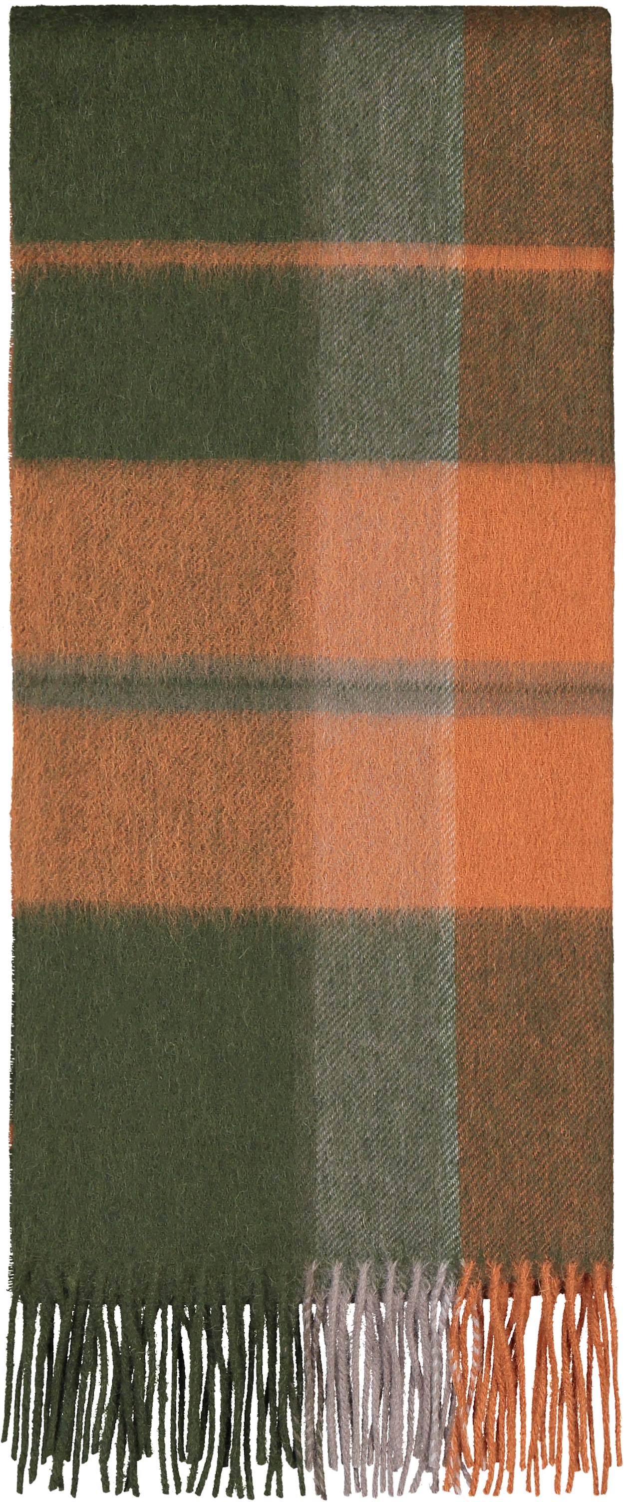 Urban Pioneers Uni Bea Scarf SCARF OLIVE CHECK