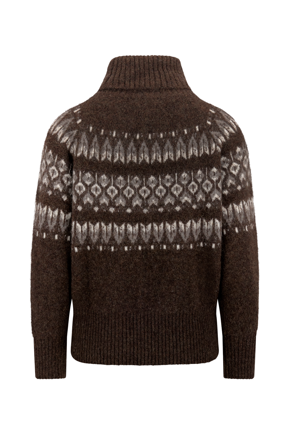 Urban Pioneers Female Benazri Turtleneck SWEATER DARK BROWN