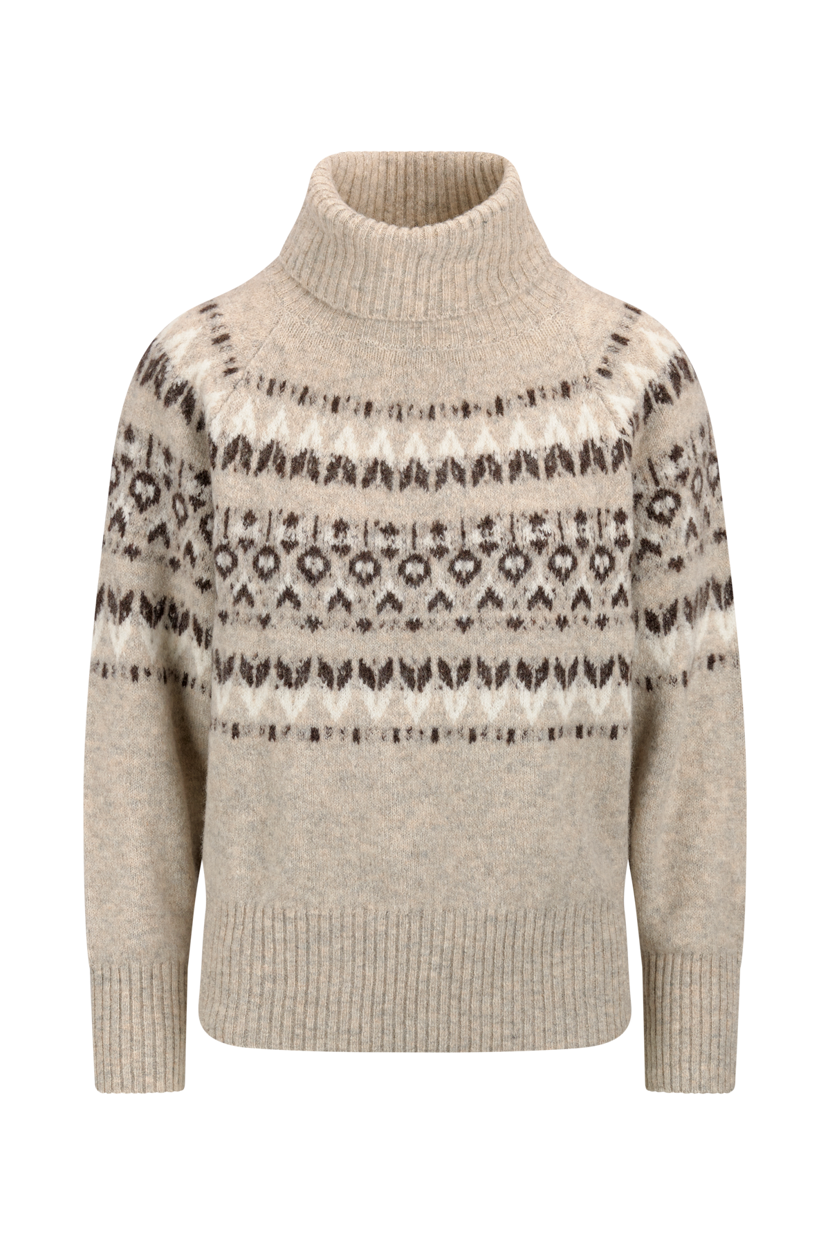 Urban Pioneers Female Benazri Turtleneck SWEATER LIGHT SAND