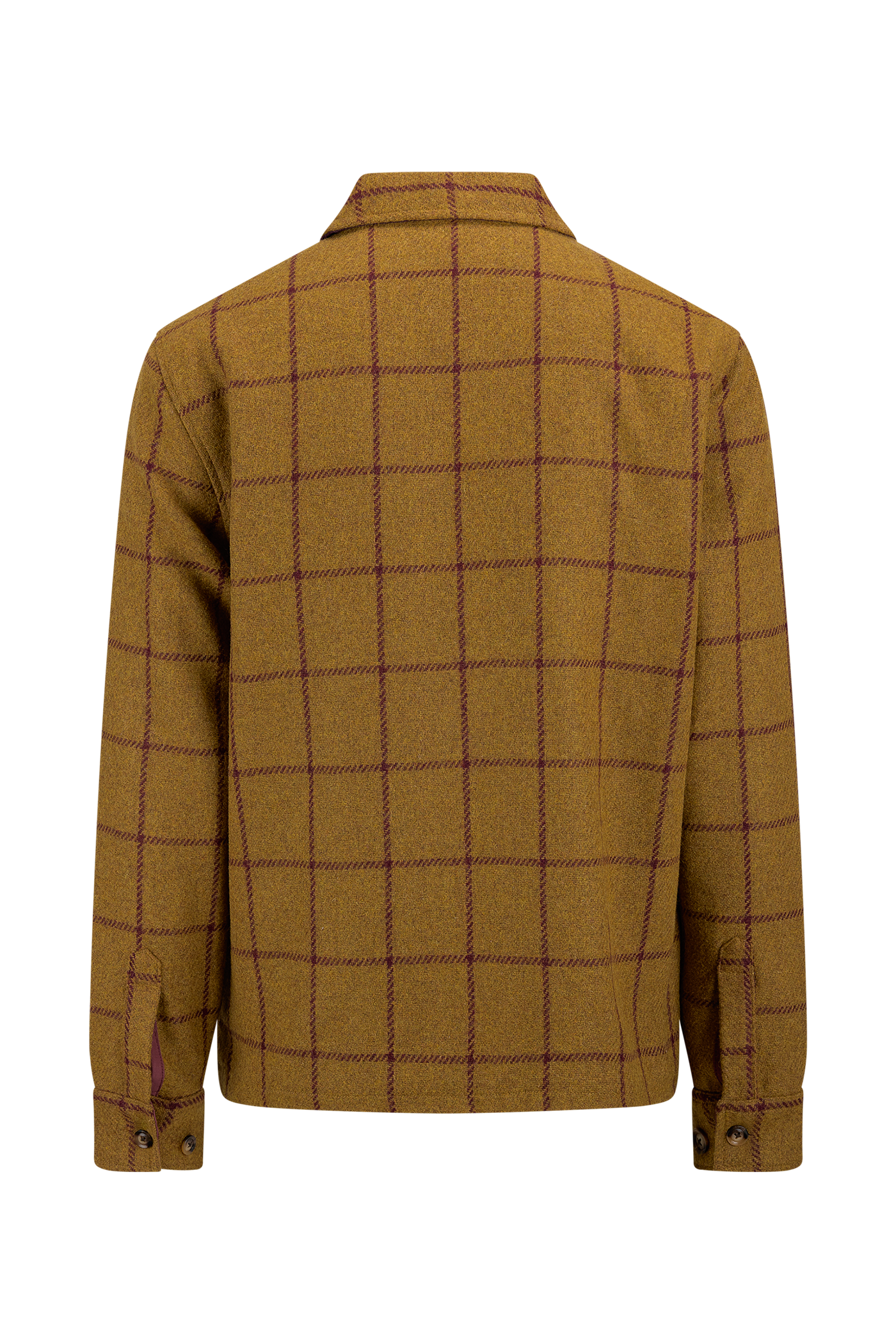 Urban Pioneers Male Benedict Padded Wool Overshirt OVERSHIRT HONEY CHECK