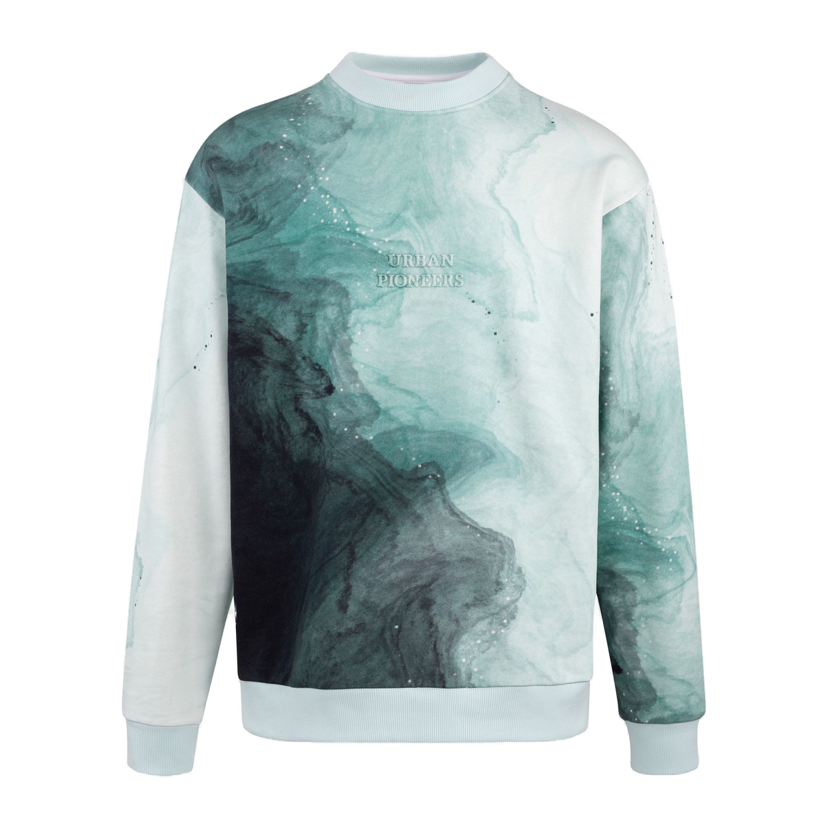 Urban Pioneers Male Bernstein Sweatshirt SWEATER DEEP OCEAN AOP