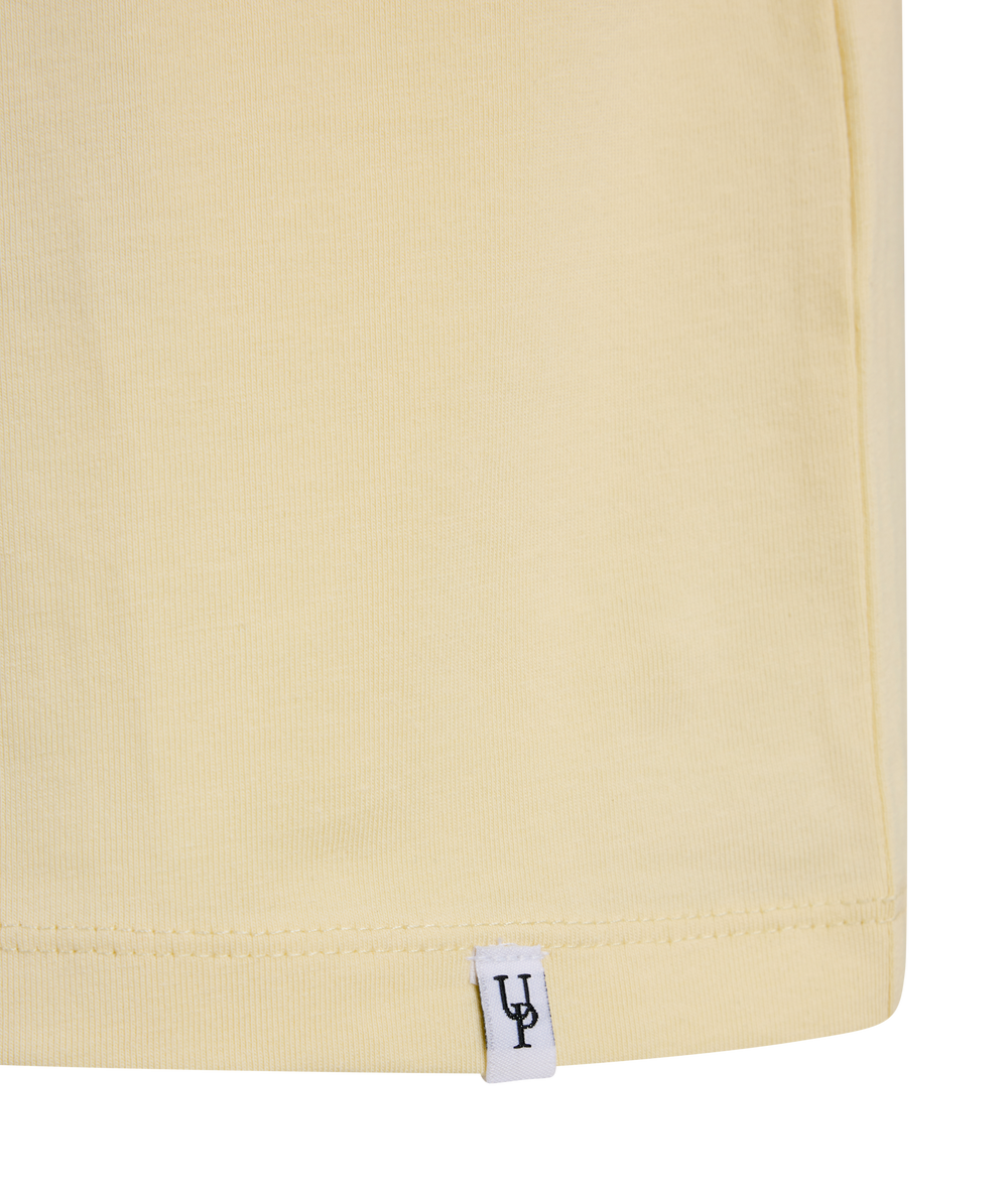 Urban Pioneers Male Bottas Tee T-SHIRT LIGHT YELLOW