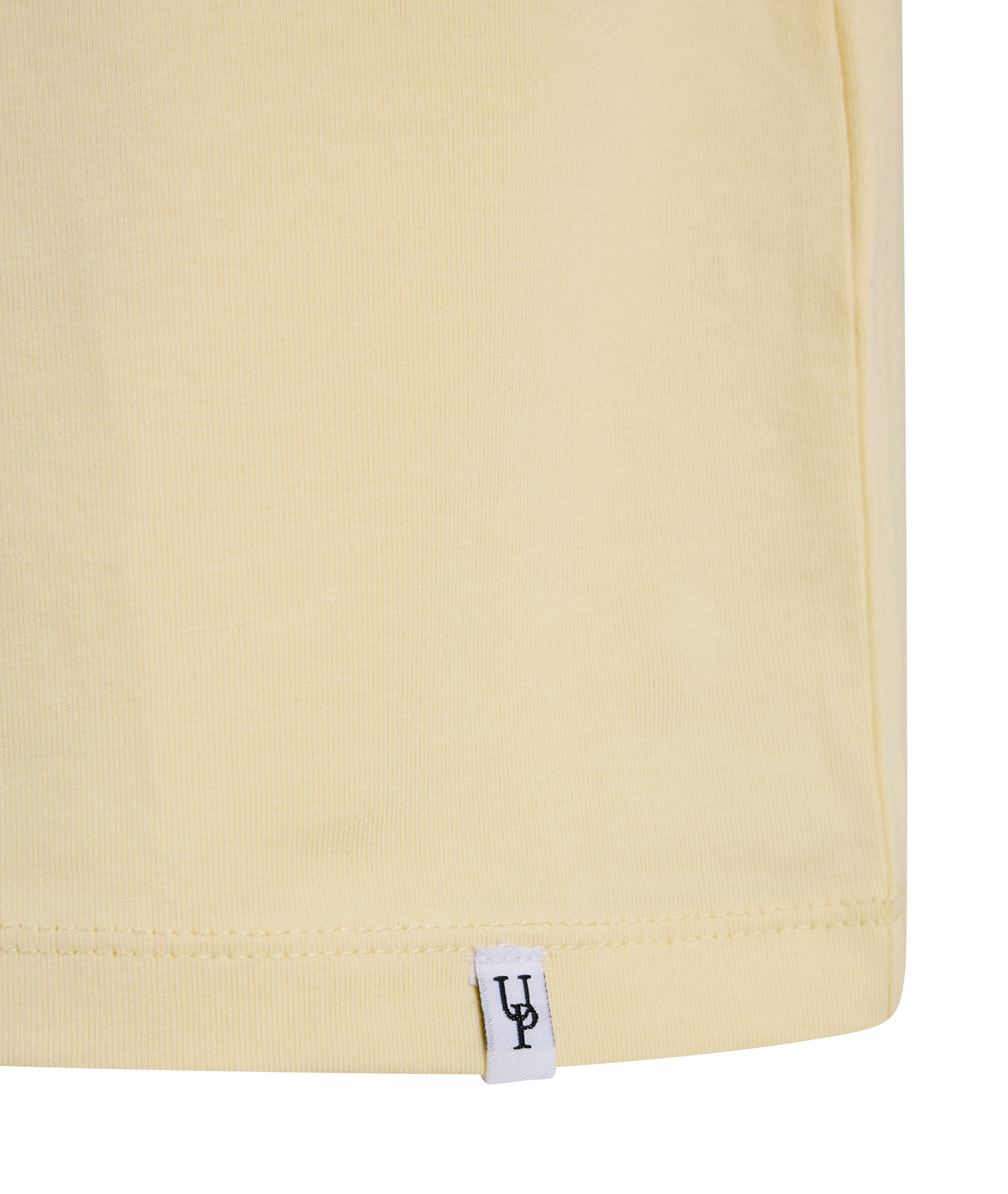 Urban Pioneers Male Bottas Tee T-SHIRT LIGHT YELLOW