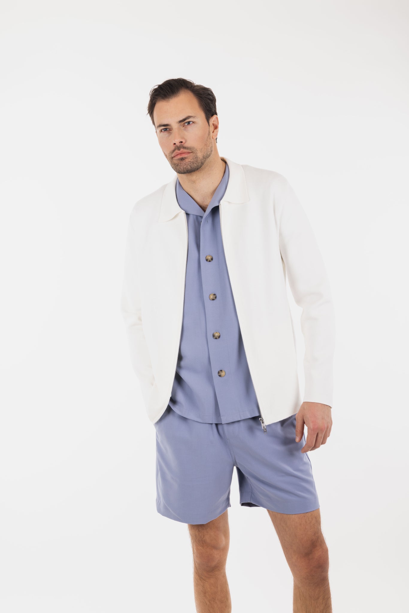 Urban Pioneers Male Brian Cardigan CARDIGAN CREAM