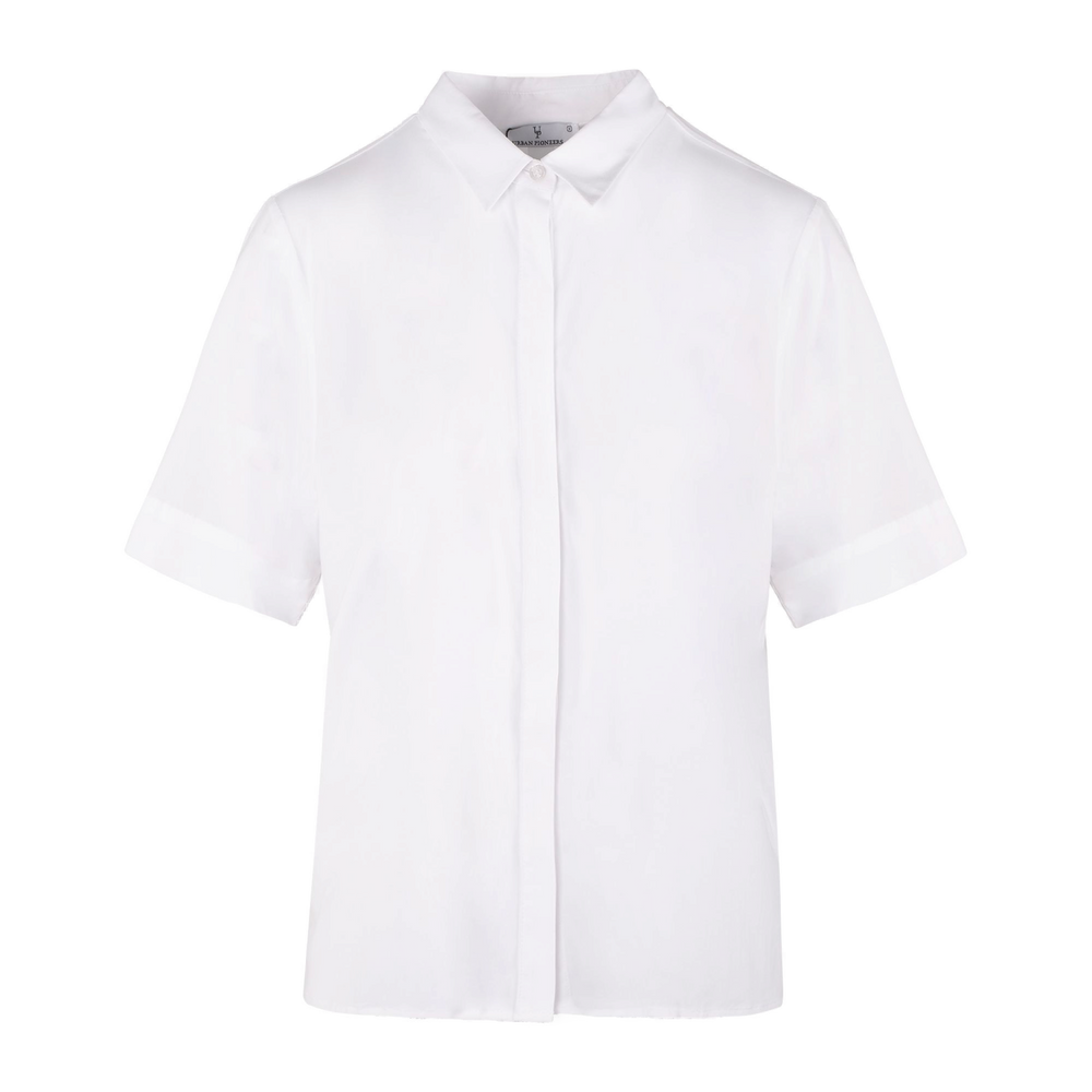 Urban Pioneers Female Bridget SS BLOUSE BRILLIANT WHITE