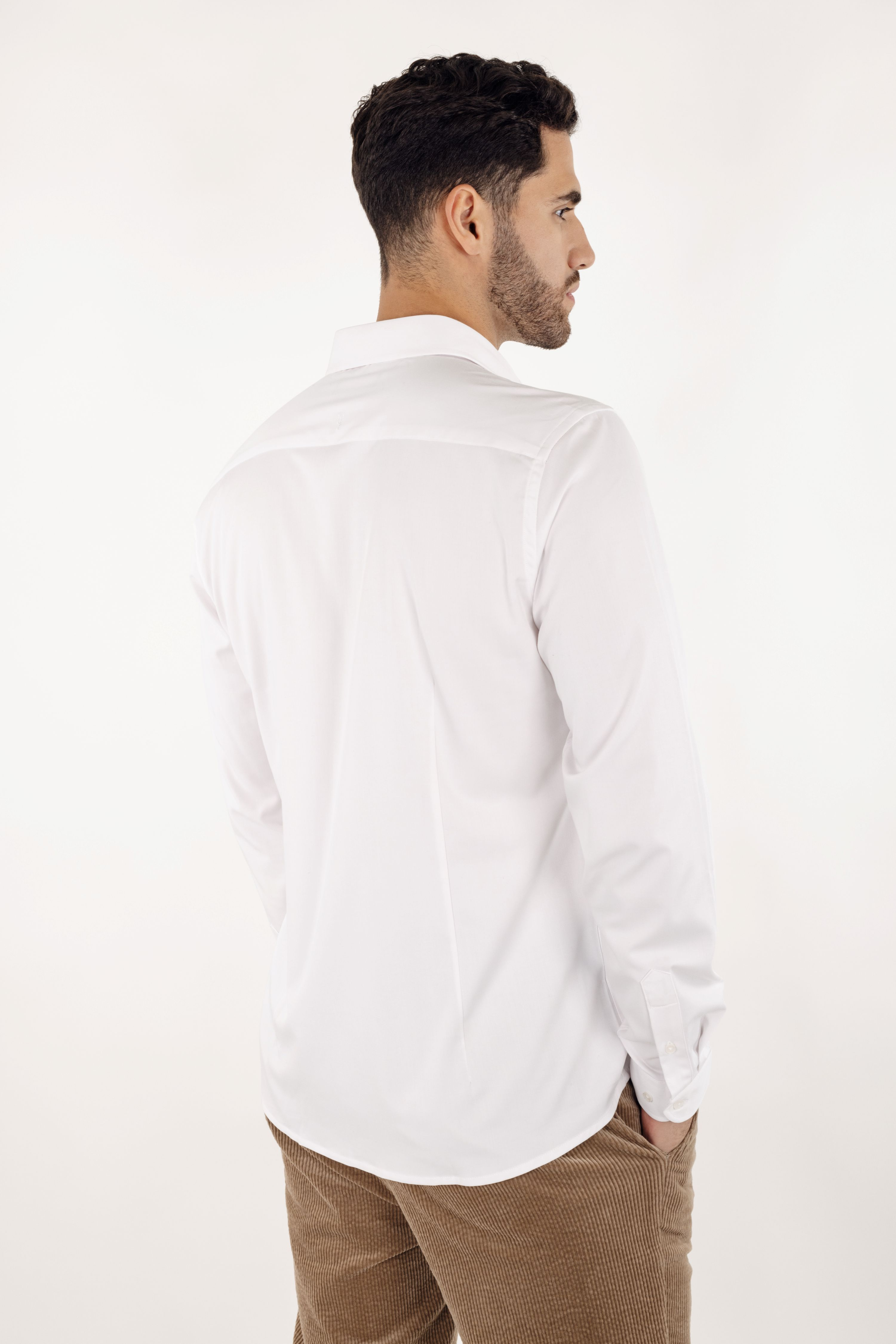 Urban Pioneers Male Brimi LS Shirt SHIRT WHITE