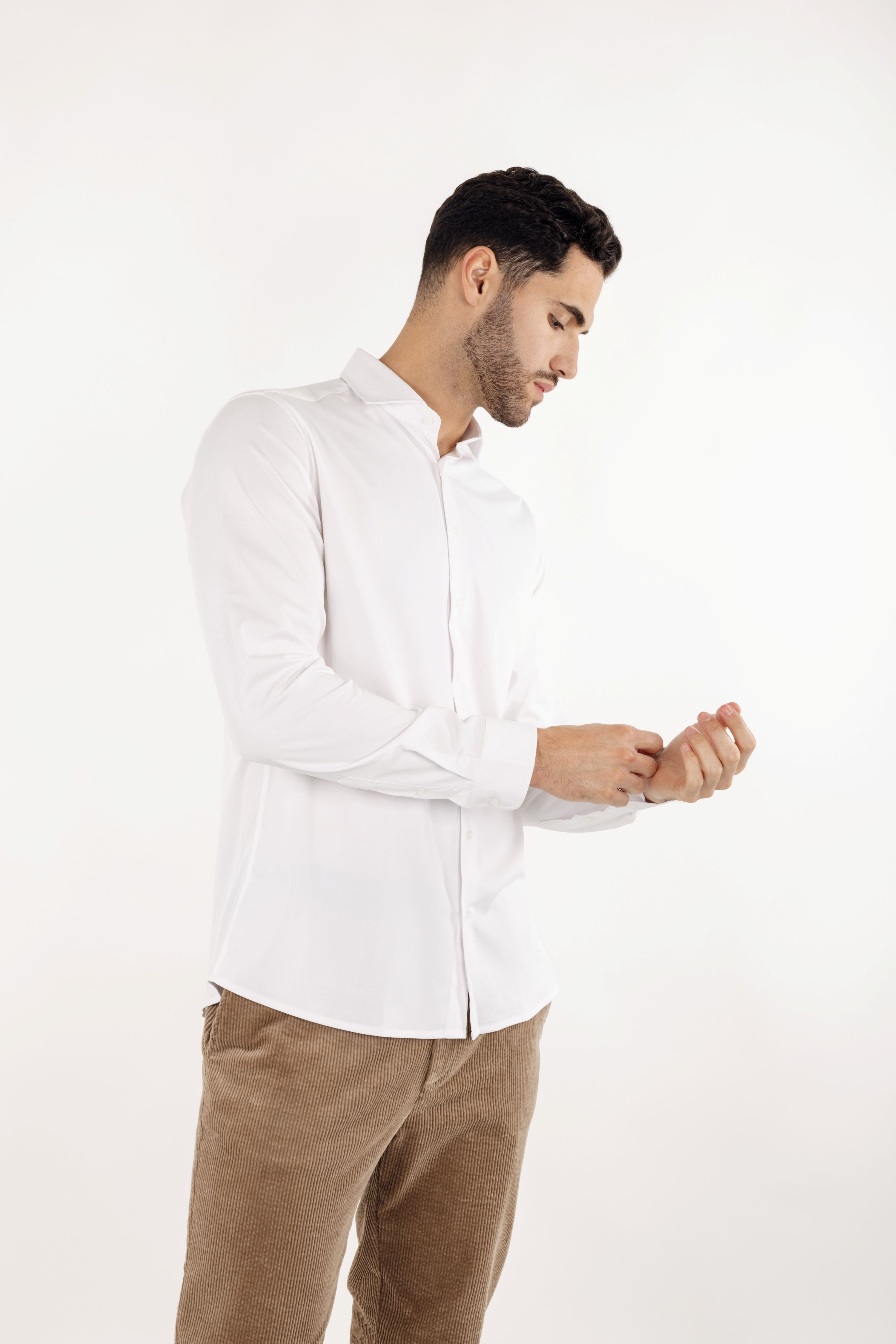 Urban Pioneers Male Brimi LS Shirt SHIRT WHITE
