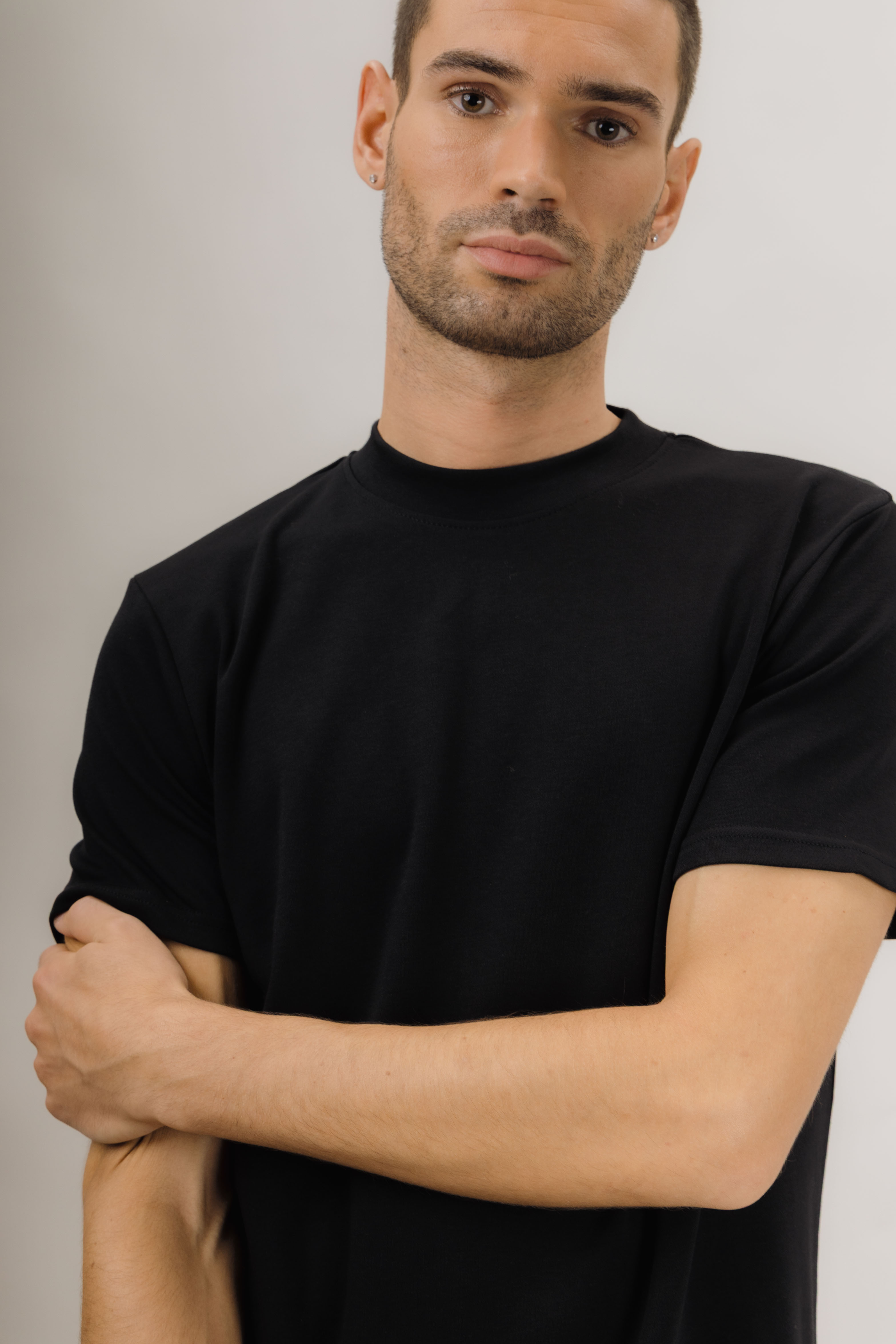 Urban Pioneers Male Bruno Tee T-SHIRT BLACK