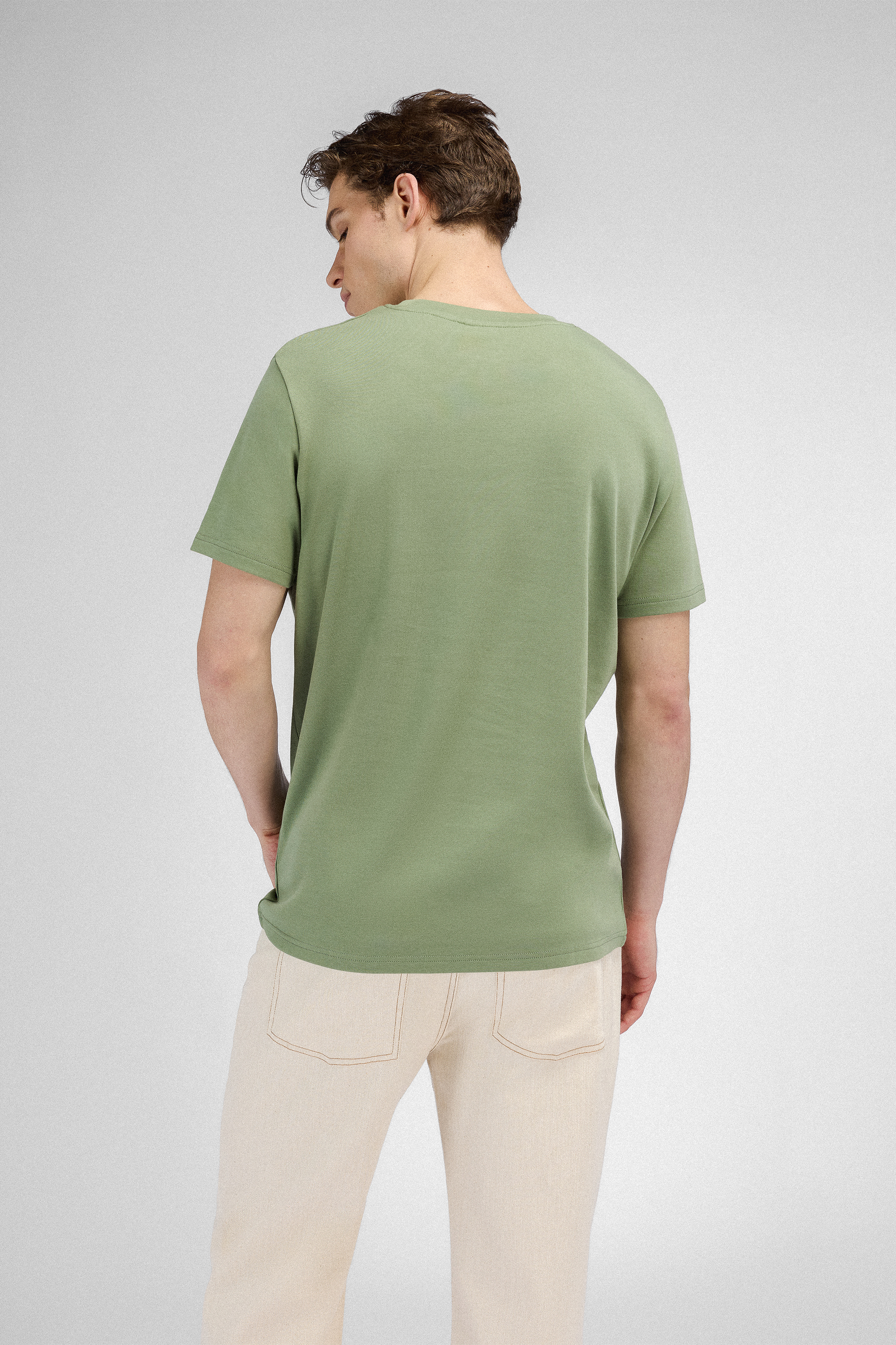 Urban Pioneers Male Bruno r-neck T-SHIRT HEDGE GREEN