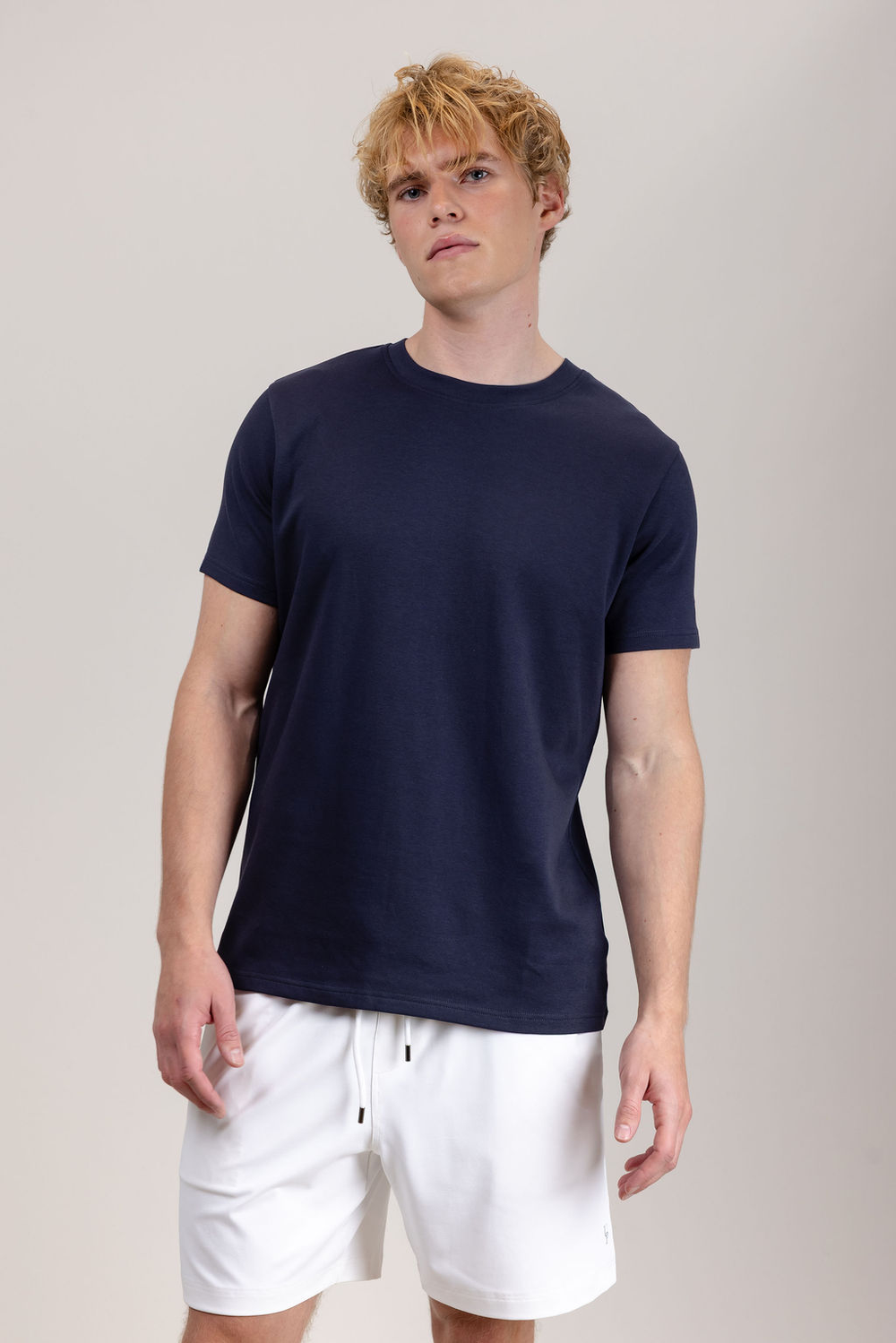 Urban Pioneers Male Bruno r-neck T-SHIRT NAVY