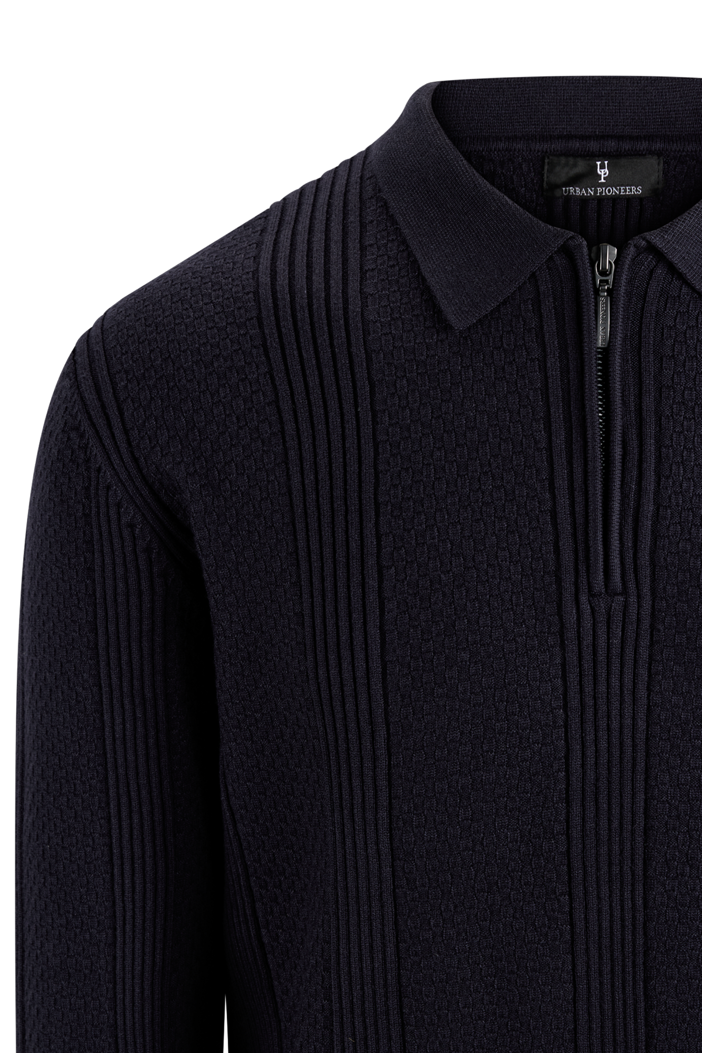 Urban Pioneers Male Casper Half-Zip SWEATER DARK NAVY