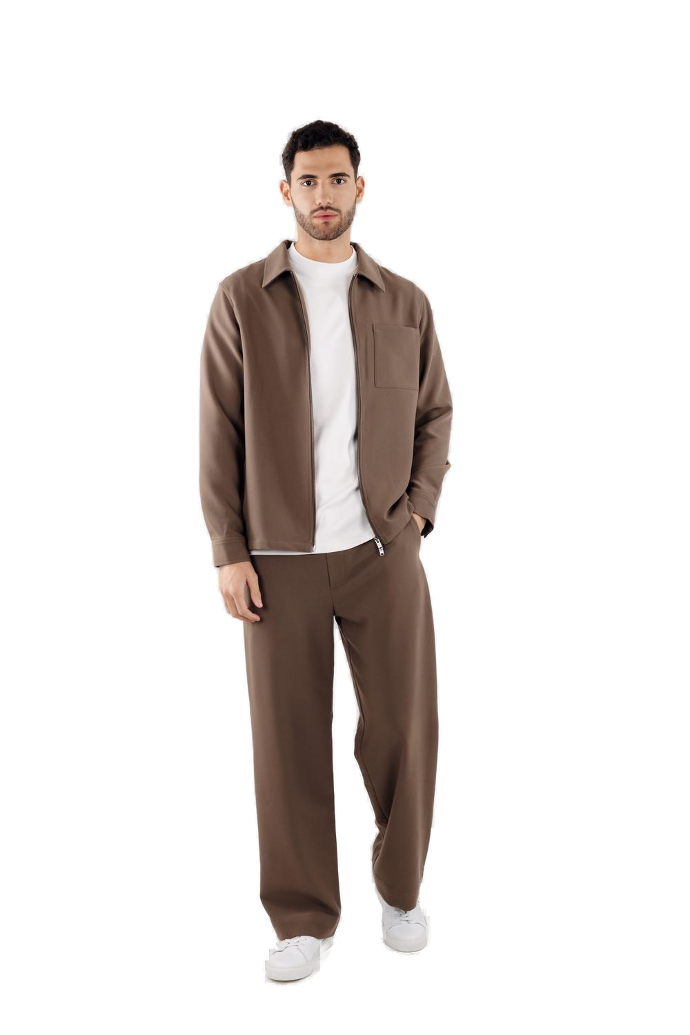 Urban Pioneers Male Cassedy Overshirt SHIRT BROWN