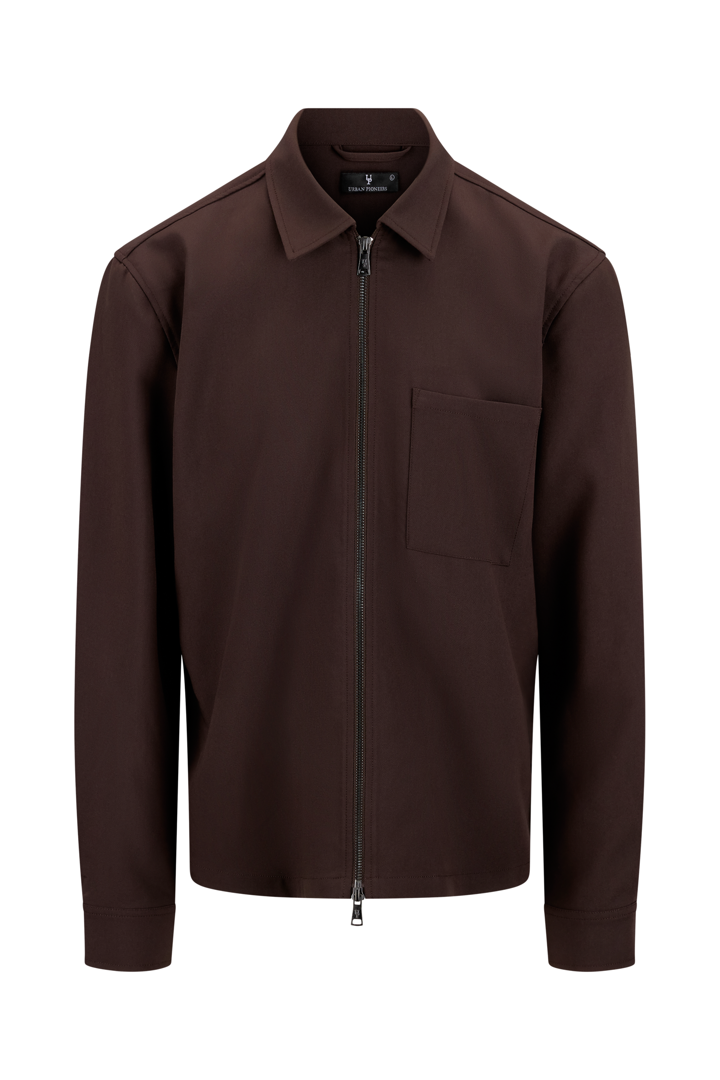 Urban Pioneers Male Cassedy Overshirt SHIRT BLACK COFFEE