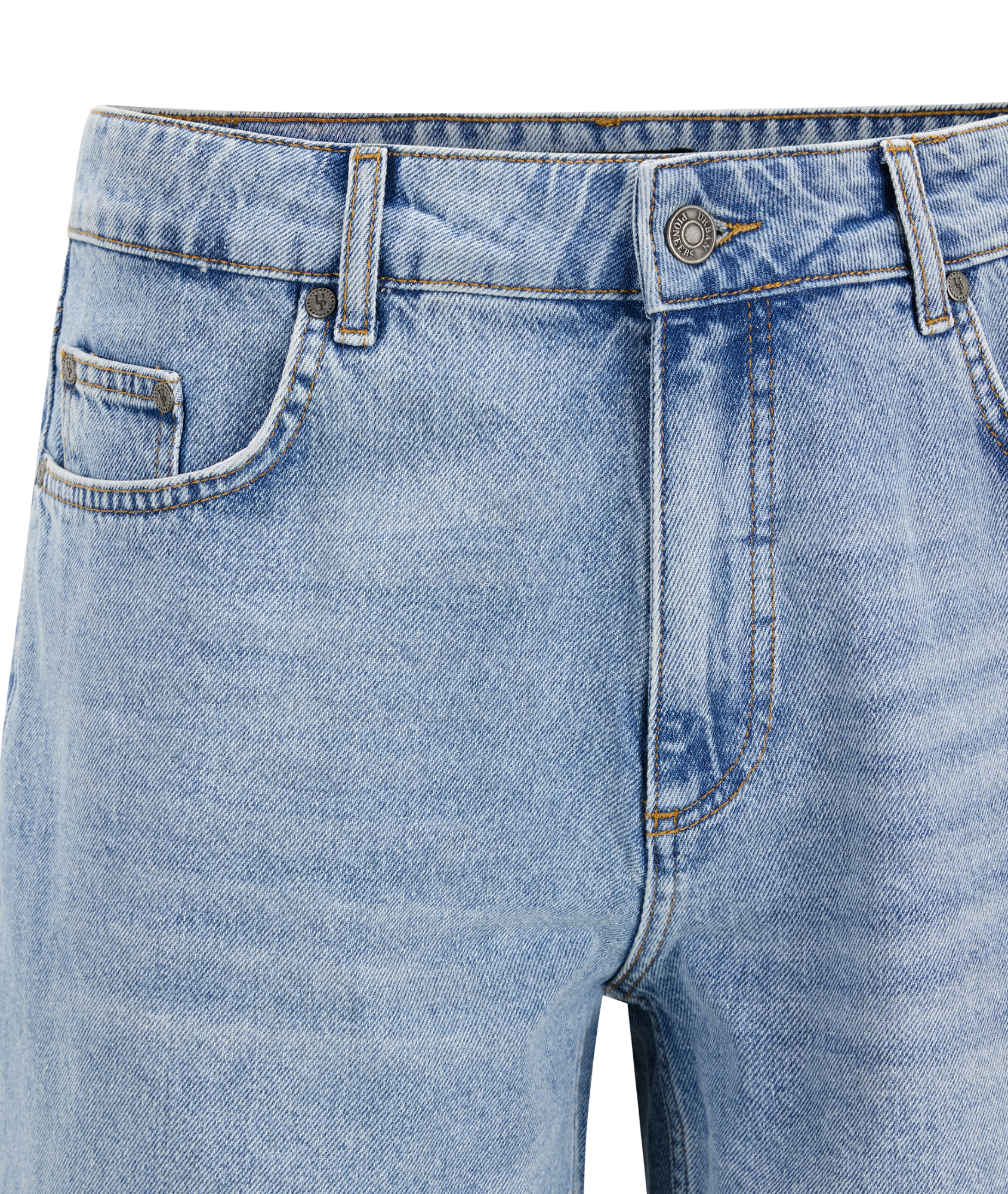 Urban Pioneers Male Chance Denim Shorts SHORTS LIGHT BLUE