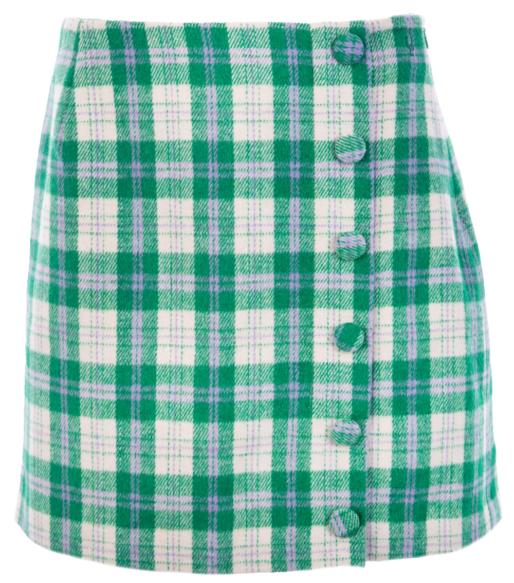 Urban Pioneers Female Chrystia Skirt SKIRT MULTI CHECK