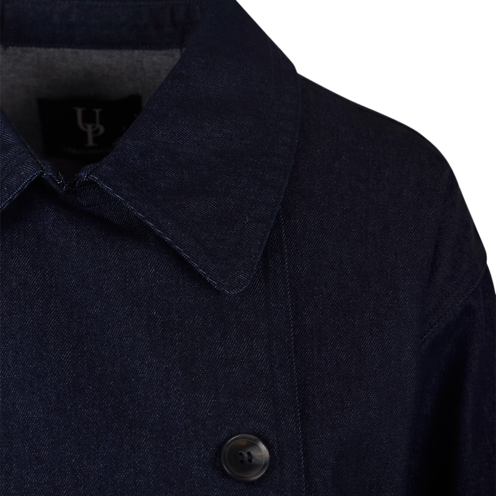 Urban Pioneers Female Cicely Trenchcoat COAT DARK NAVY DENIM
