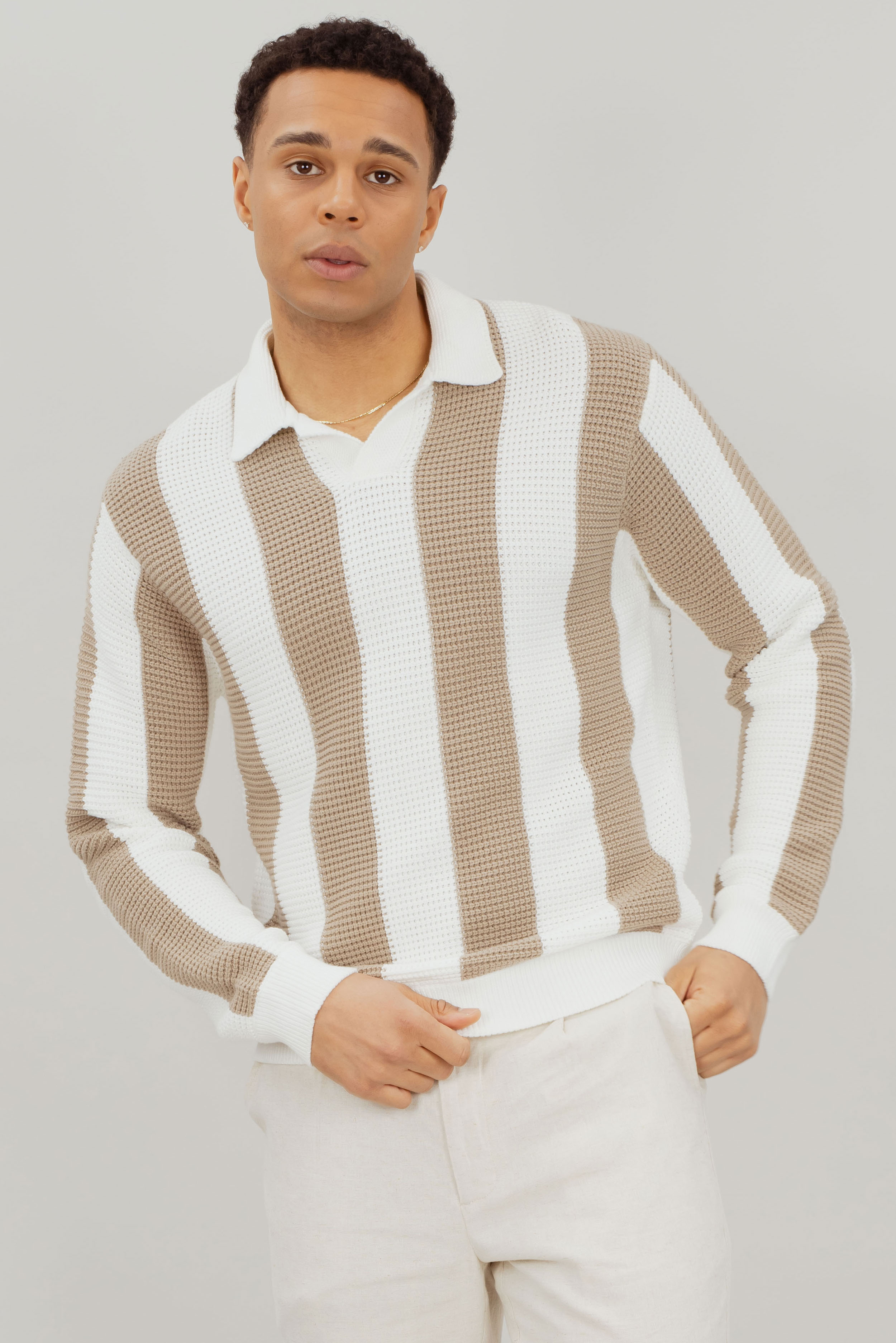 Urban Pioneers Male Claude Sweater SWEATER SAND