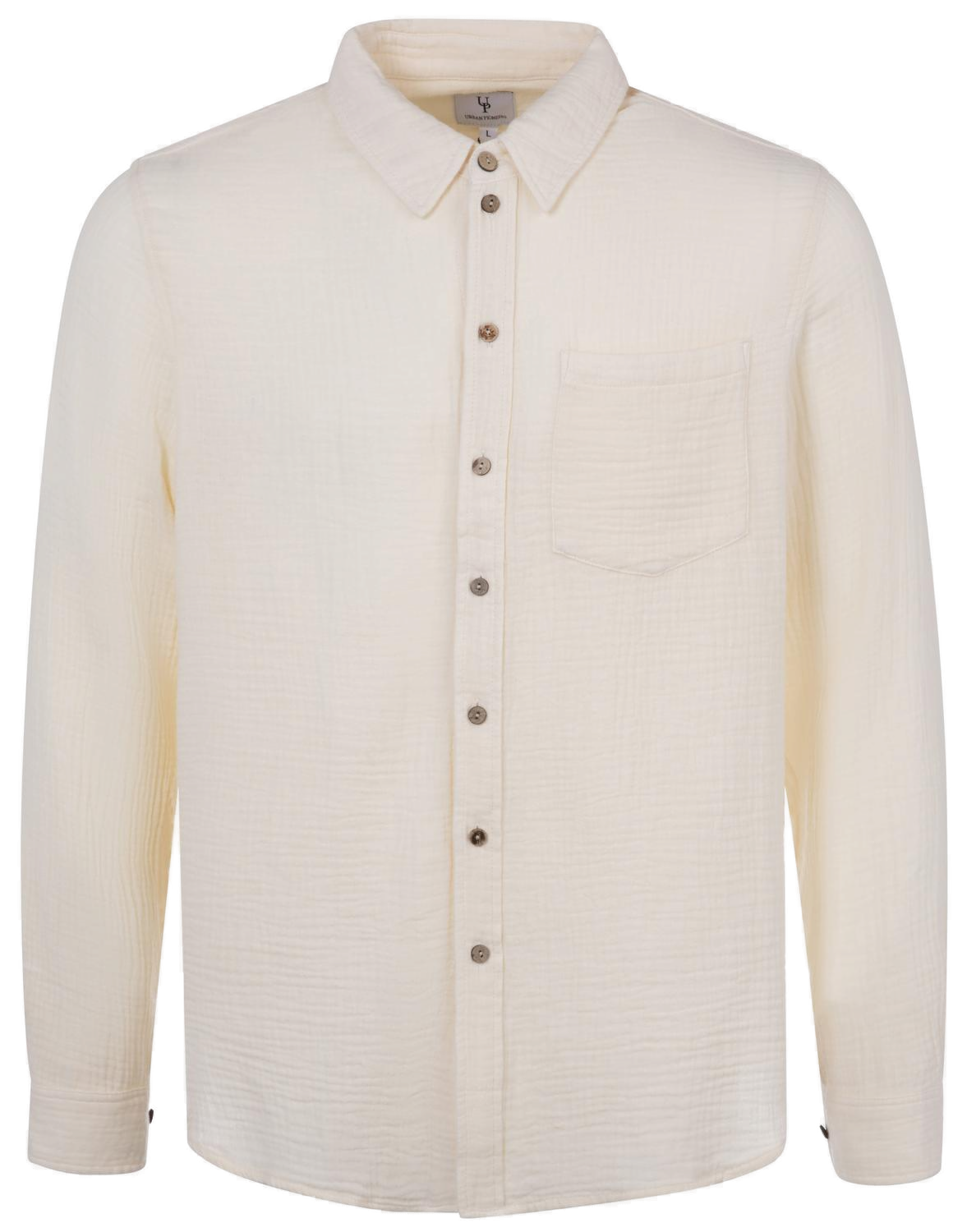 Urban Pioneers Male Clive Shirt SHIRT WHITE