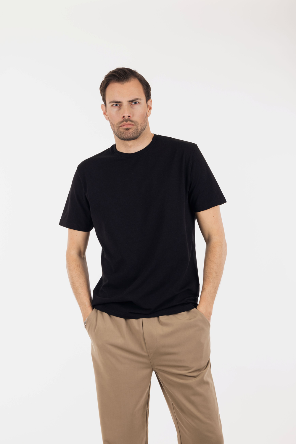 Urban Pioneers Male Cobi Tee T-SHIRT BLACK