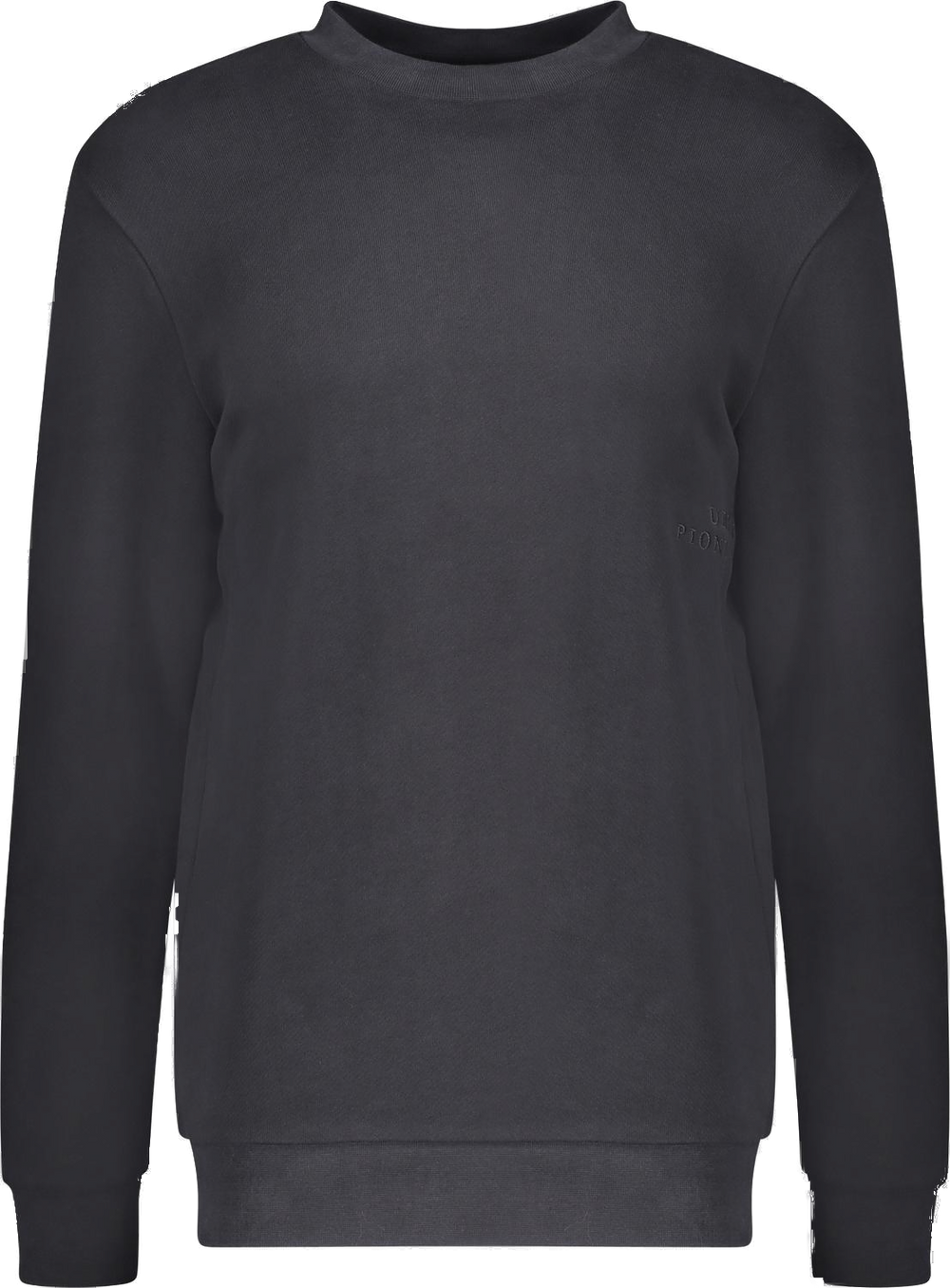 Urban Pioneers Male Crew Sweatshirt SWEATER WASHED BLACK